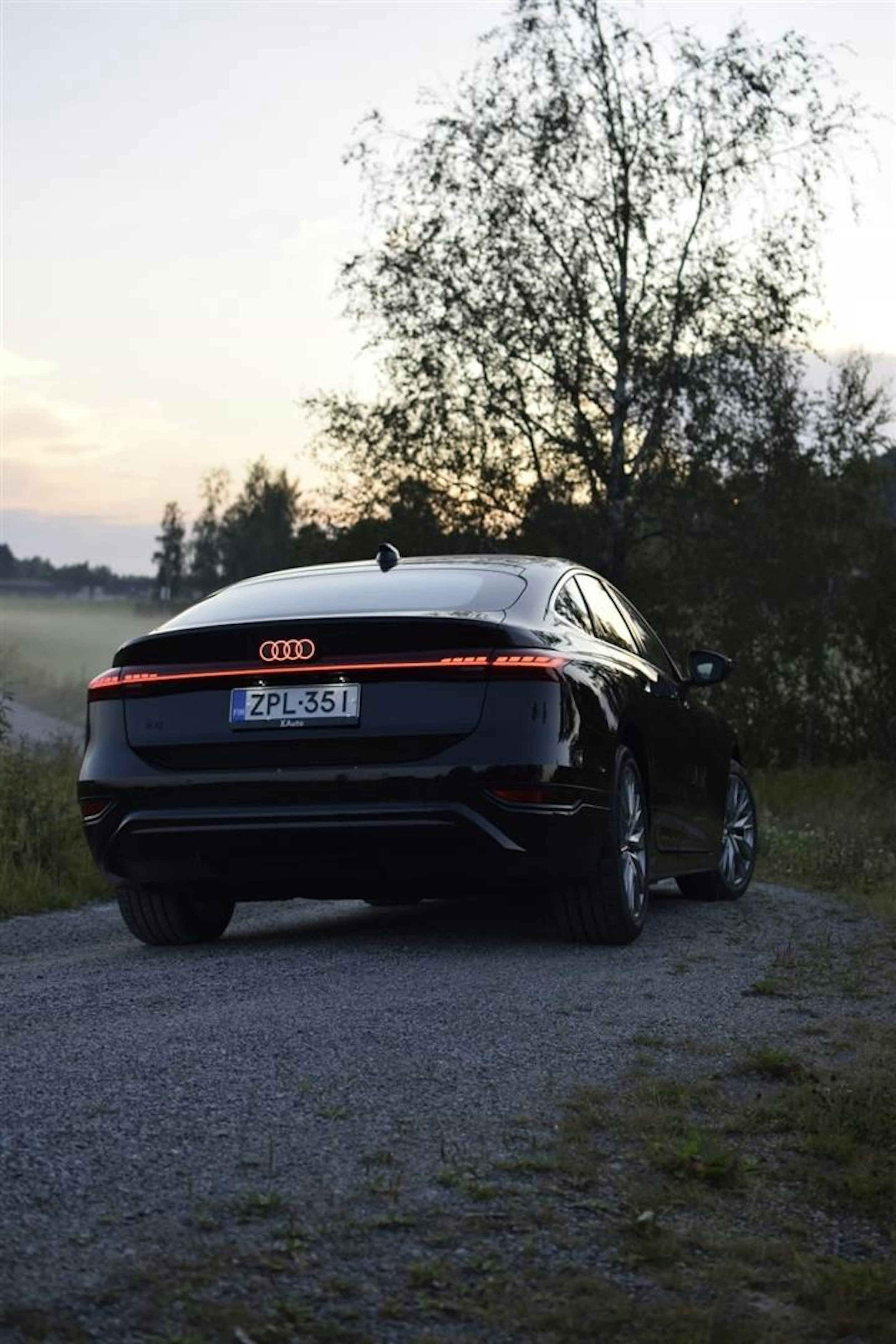 musta Audi A6 e-tron 2025 kuva 17.