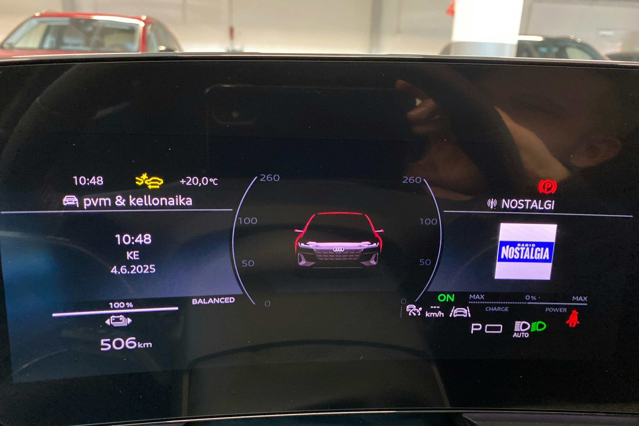 sininen Audi A6 e-tron 2025 kuva 11.