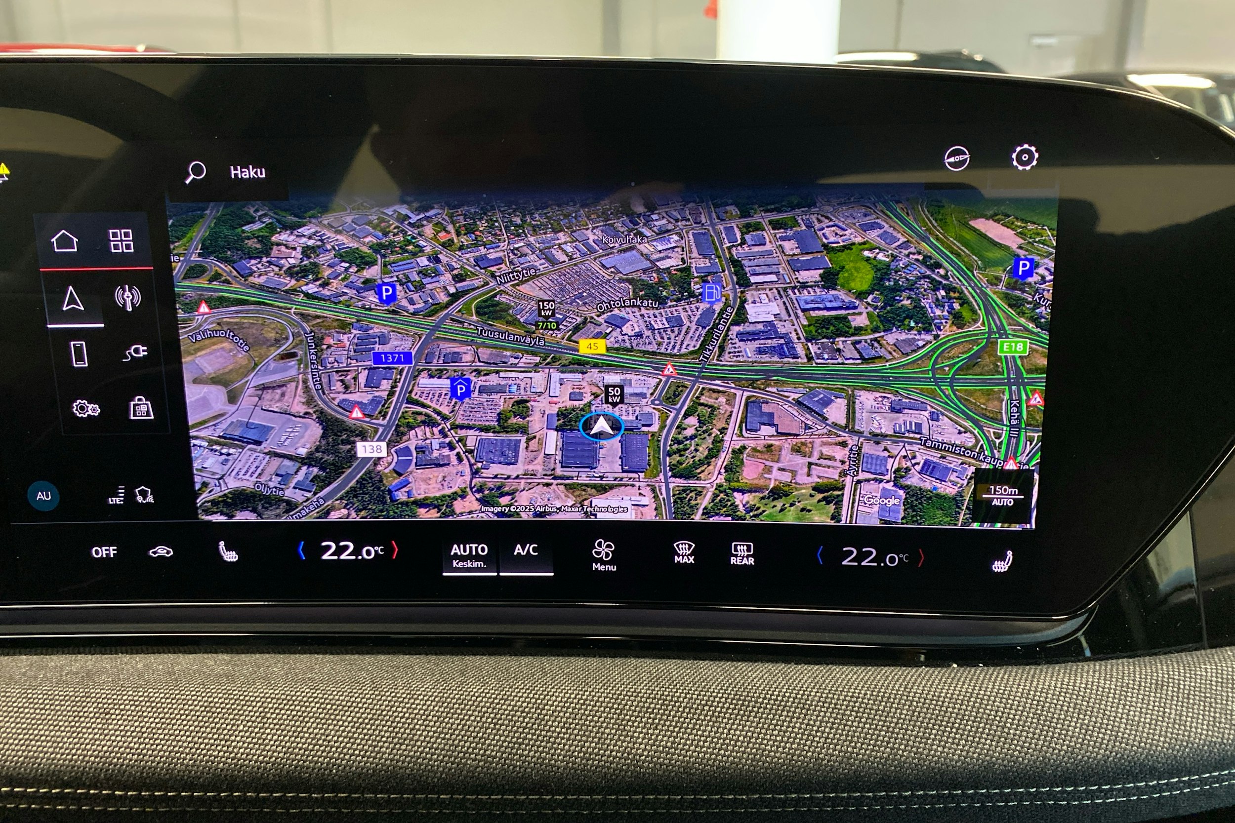 sininen Audi A6 e-tron 2025 kuva 12.