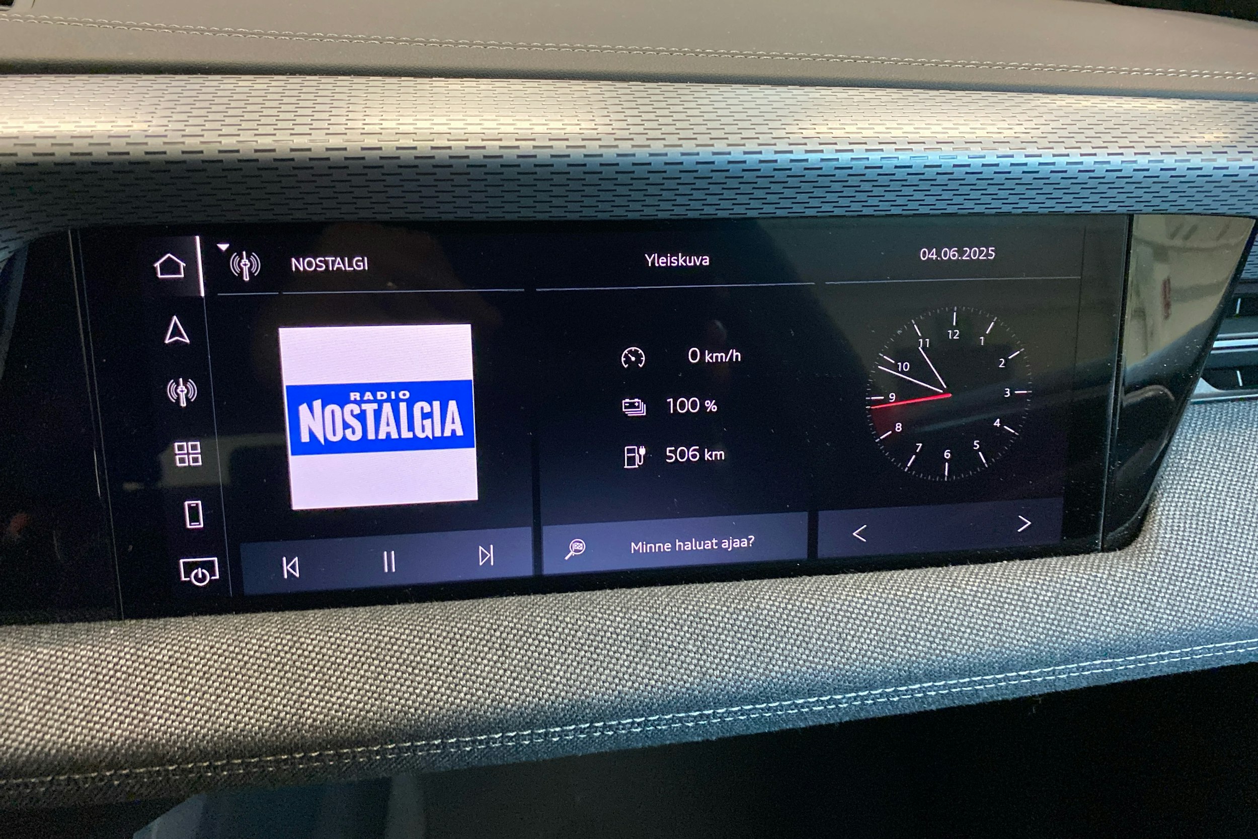 sininen Audi A6 e-tron 2025 kuva 13.