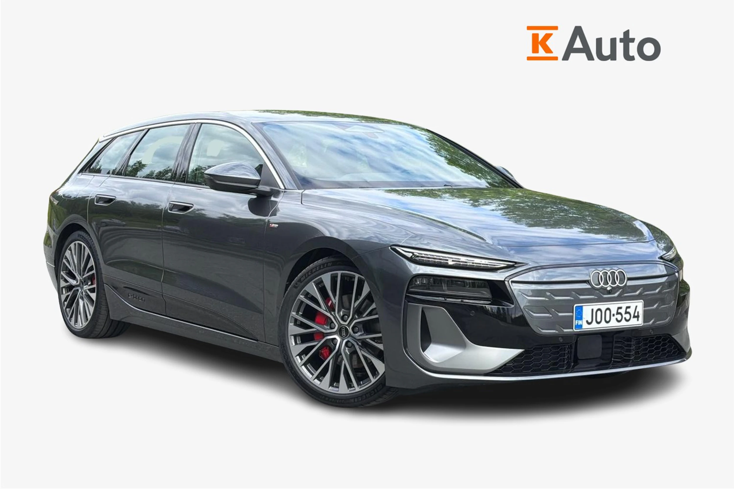harmaa Audi A6 e-tron 2026 kuva 1.