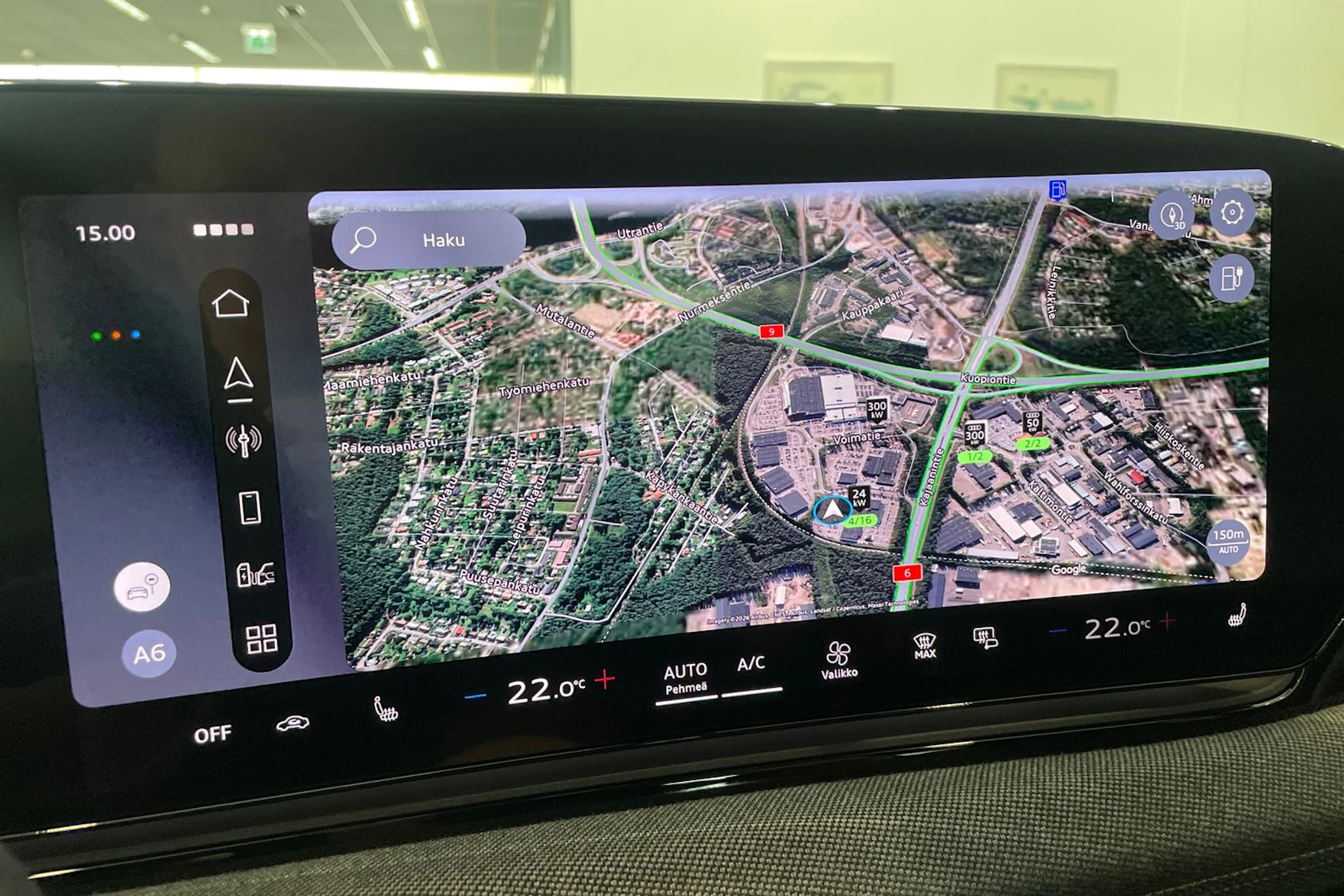 musta Audi A6 e-tron 2026 kuva 22.