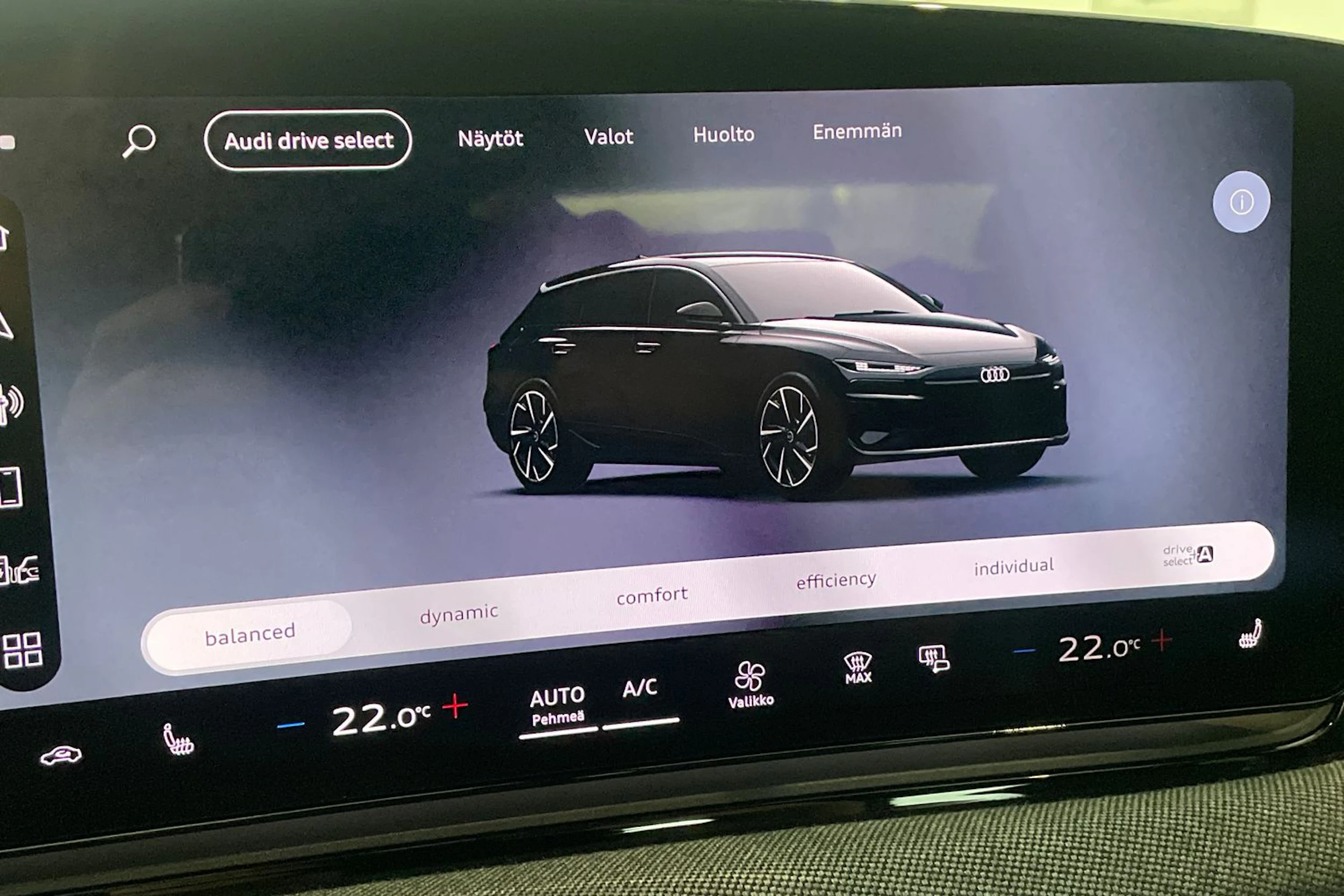 musta Audi A6 e-tron 2026 kuva 26.