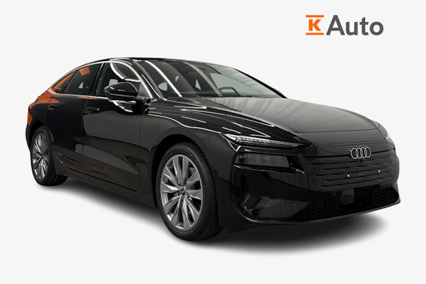 Audi A6 e-tron Sportback | Vetokoukku | Urheiluistuimet | Sähkösäätöiset etuistuimet | Matrix LED