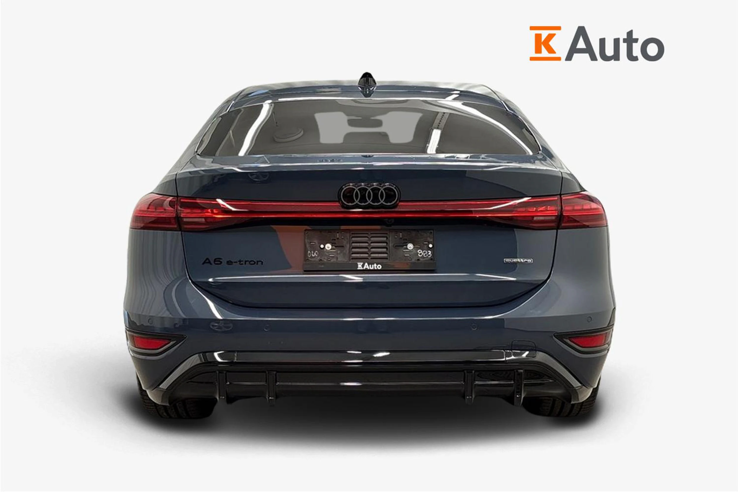 met. sininen Audi A6 e-tron 2026 kuva 3.