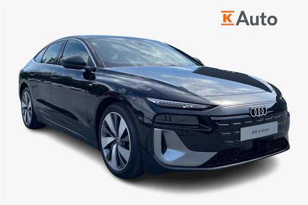 Audi A6 e-tron Sportback quattro S line I Matrix-Led I Vetokoukku I Sähkösäätöiset etuistuimet I Mythos-musta