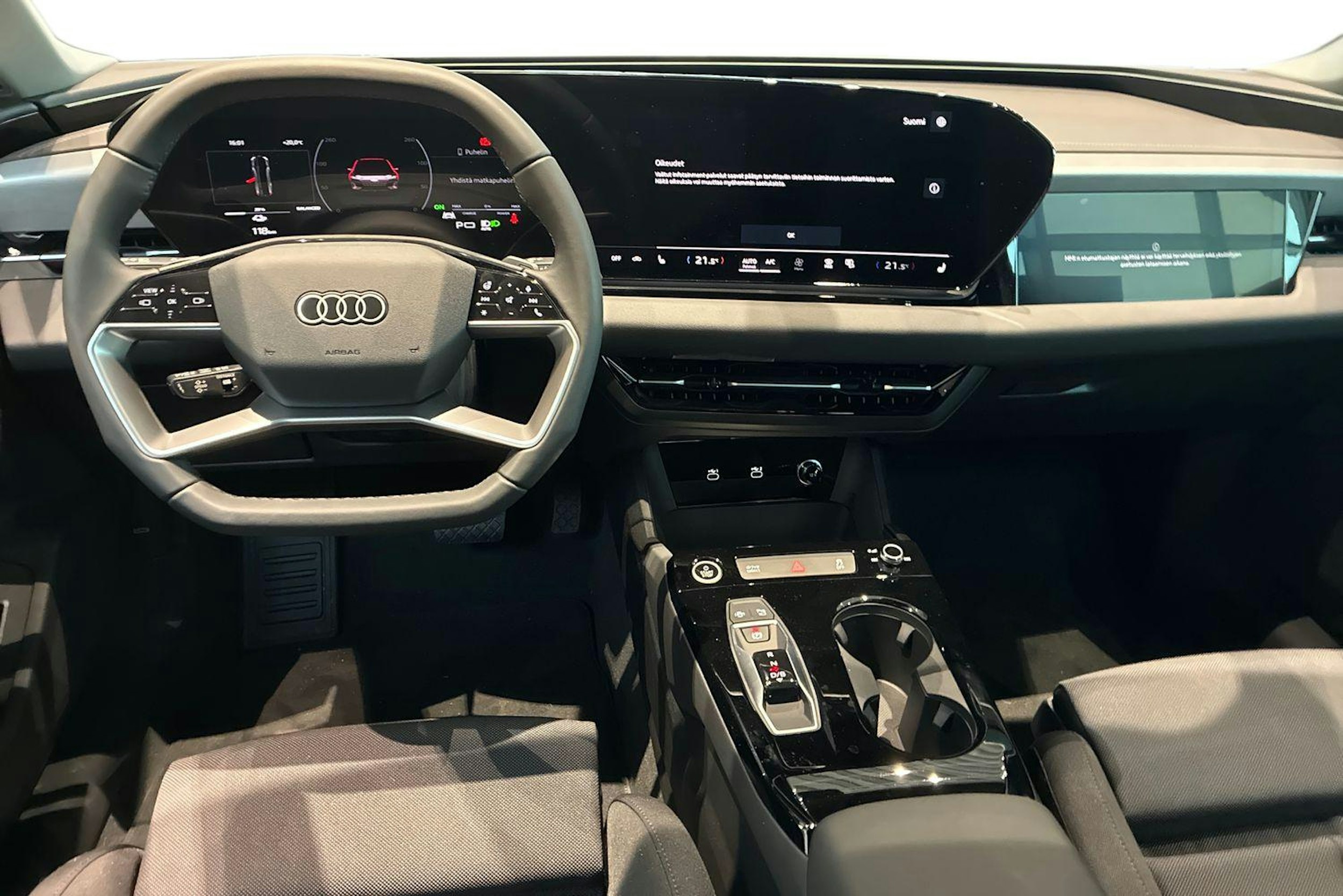 musta Audi A6 e-tron 2026 kuva 7.