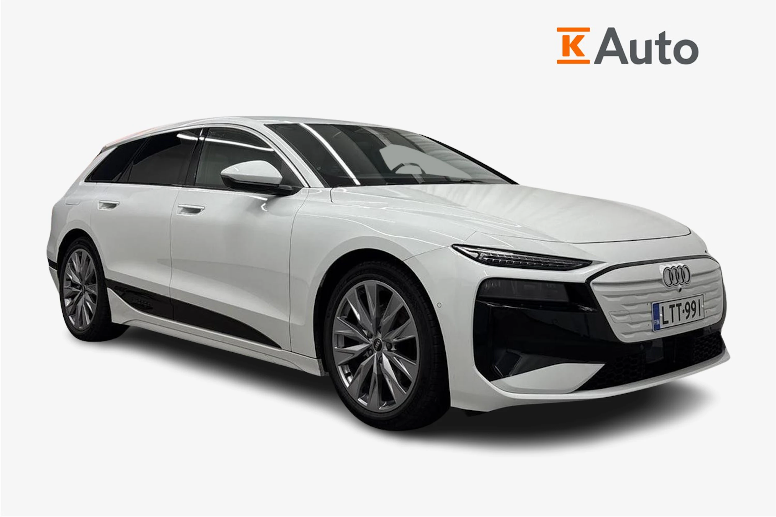 valkoinen Audi A6 e-tron 2025 kuva 1.