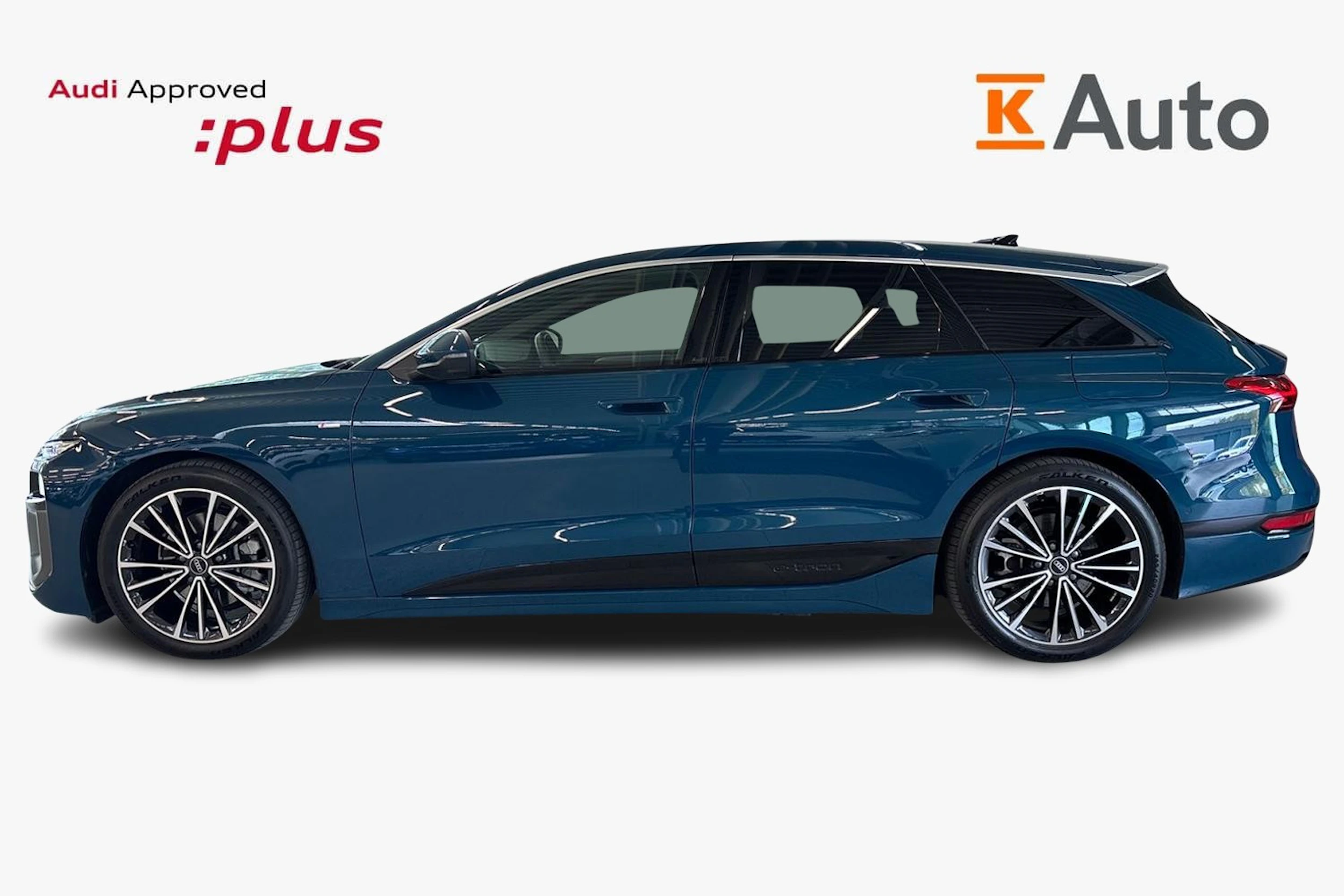 sininen Audi A6 e-tron 2026 kuva 5.