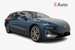 met. sininen Audi A6 e-tron 2026 kuva 1.