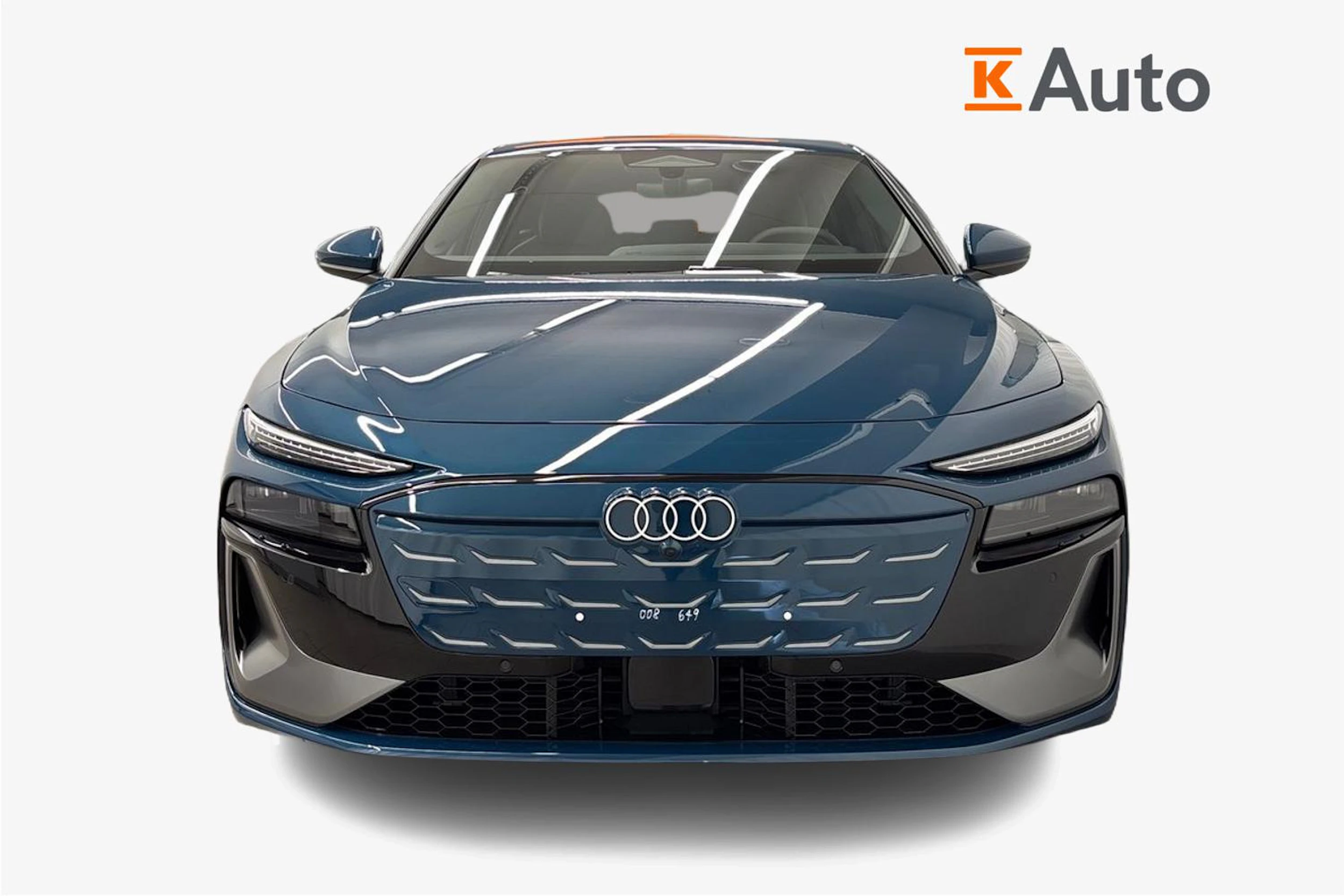 met. sininen Audi A6 e-tron 2026 kuva 4.
