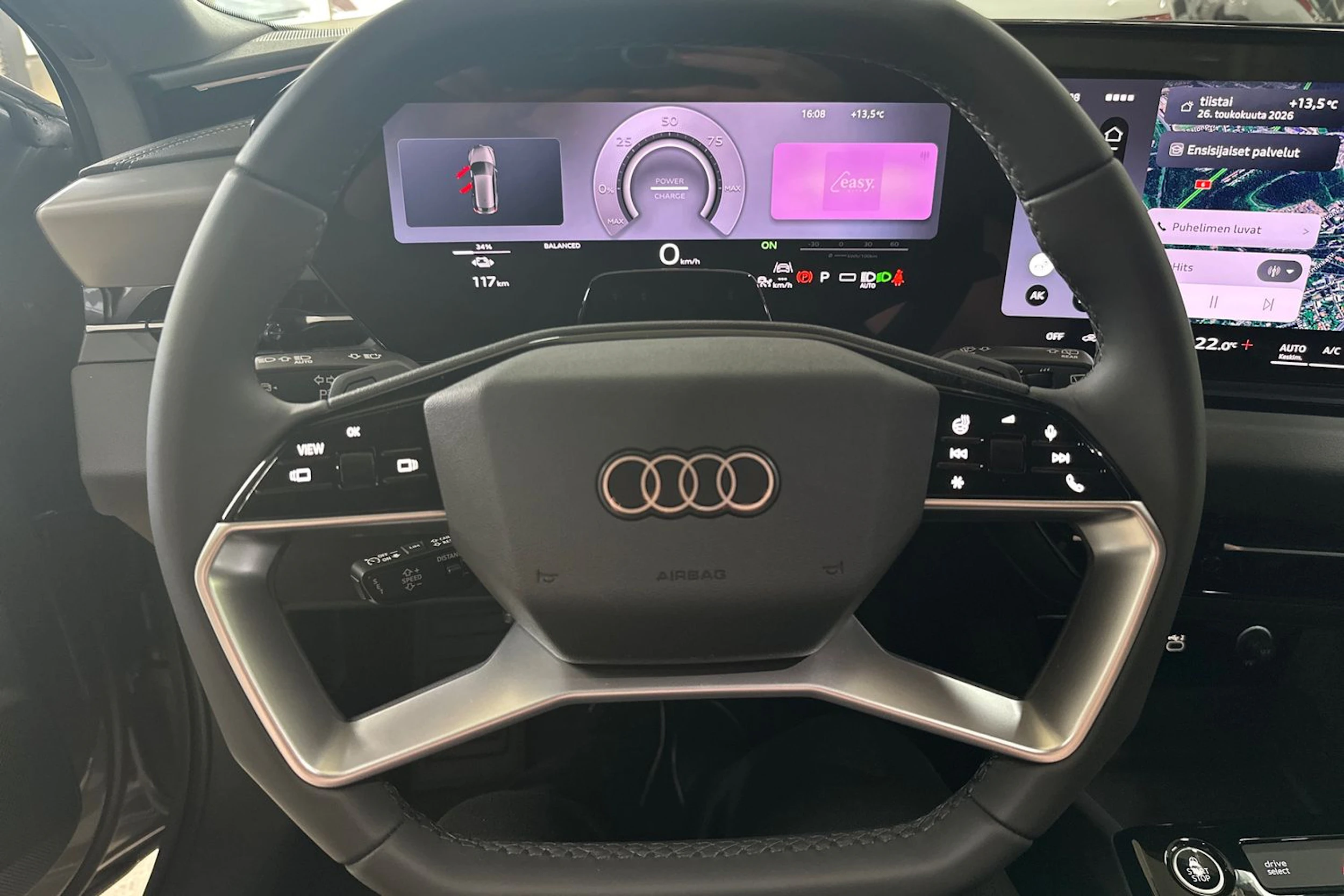 met. harmaa Audi A6 e-tron 2026 kuva 13.