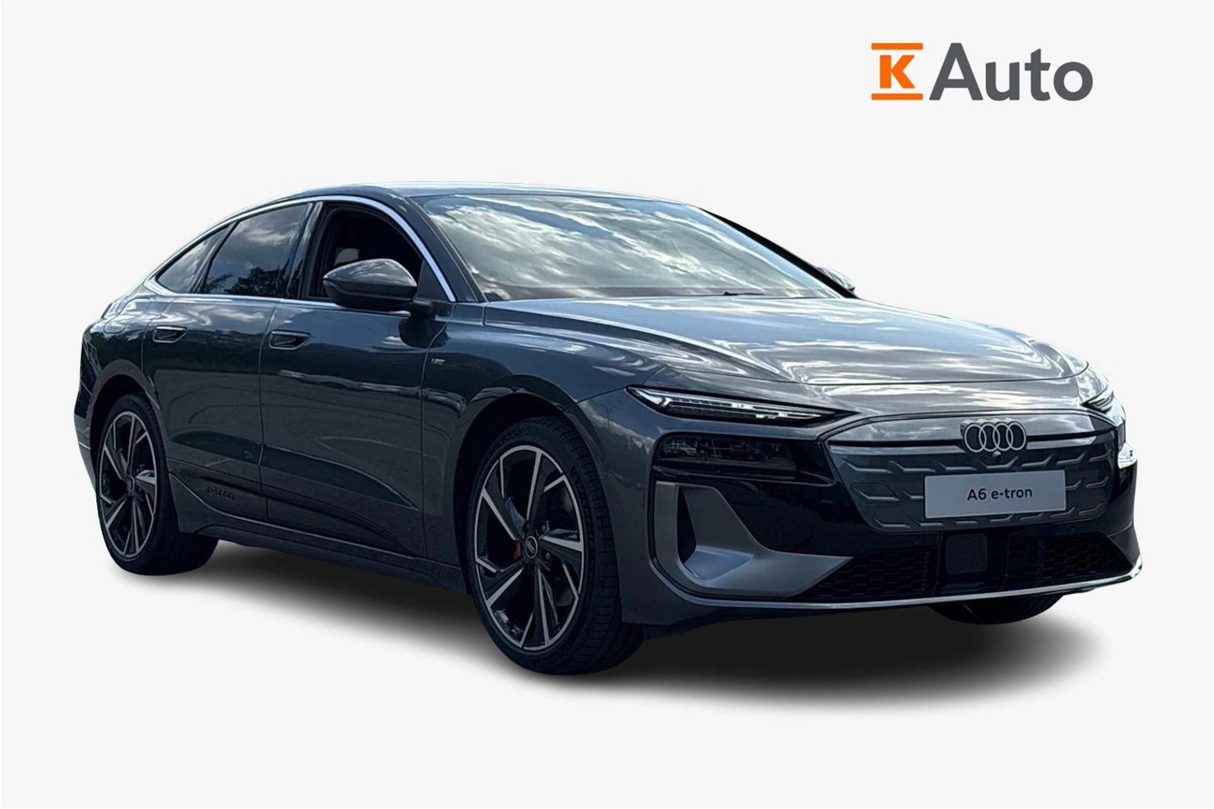 harmaa Audi A6 e-tron 2026 kuva 1.