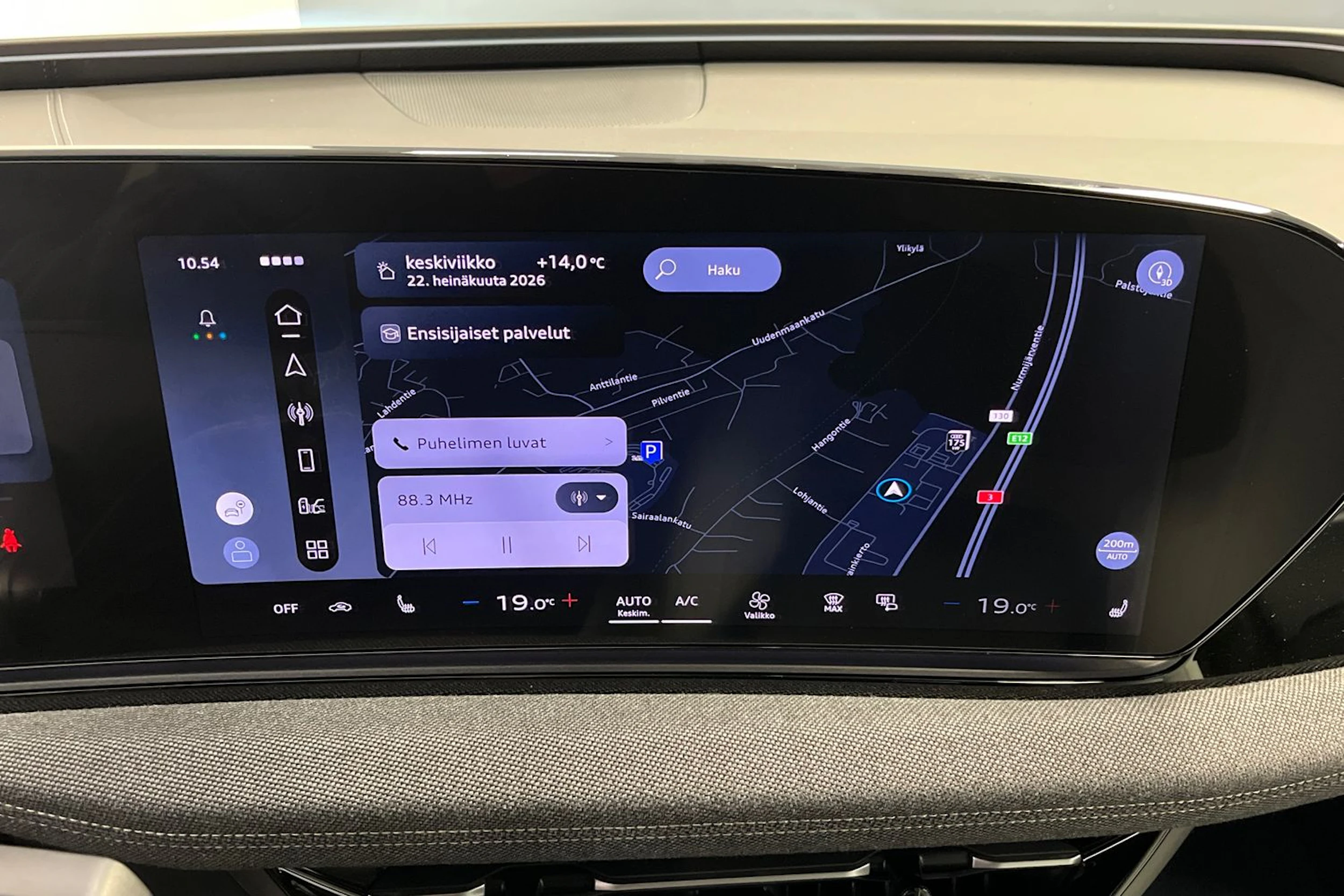 malpelo sininen Audi A6 e-tron 2026 kuva 16.