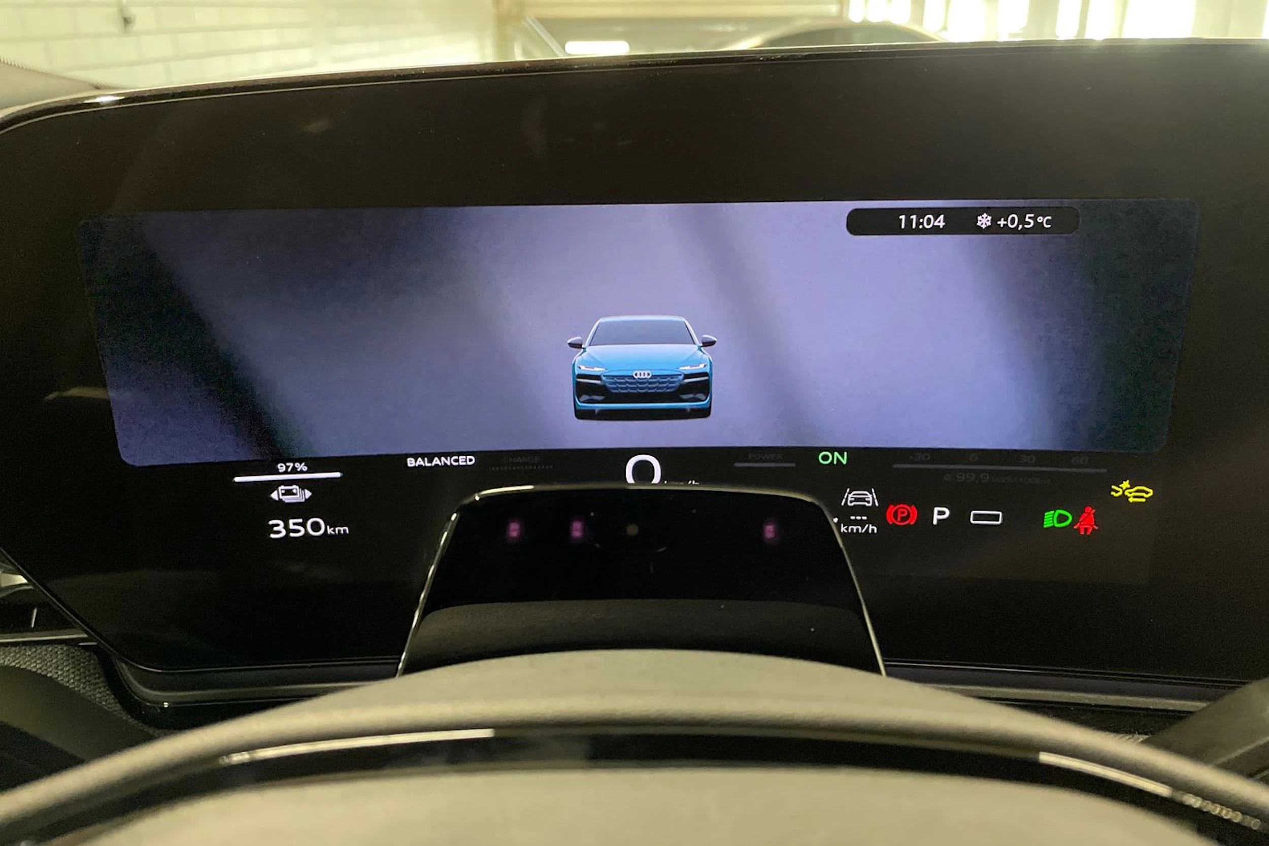 sininen Audi A6 e-tron 2026 kuva 12.