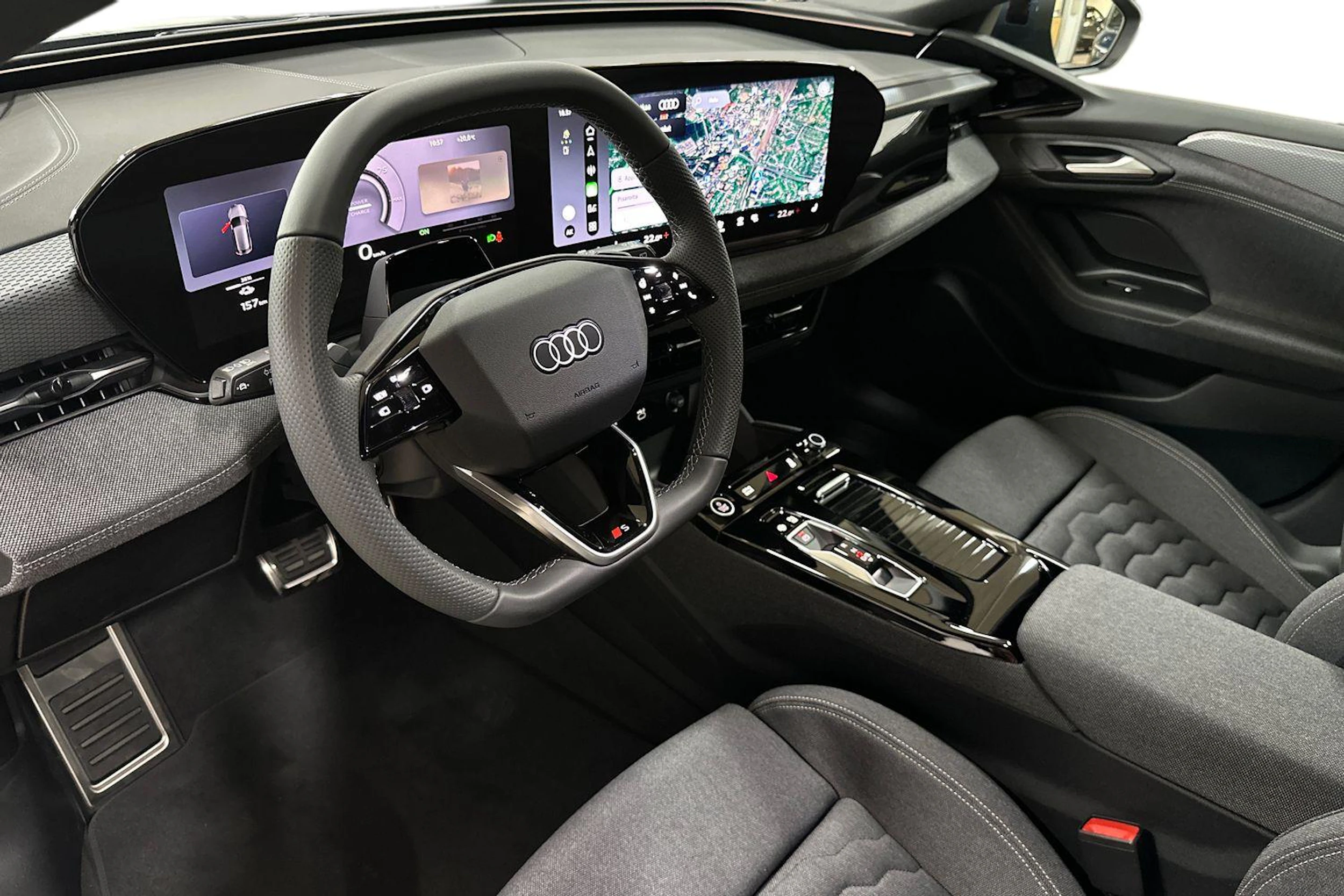 met. sininen Audi A6 e-tron 2026 kuva 6.