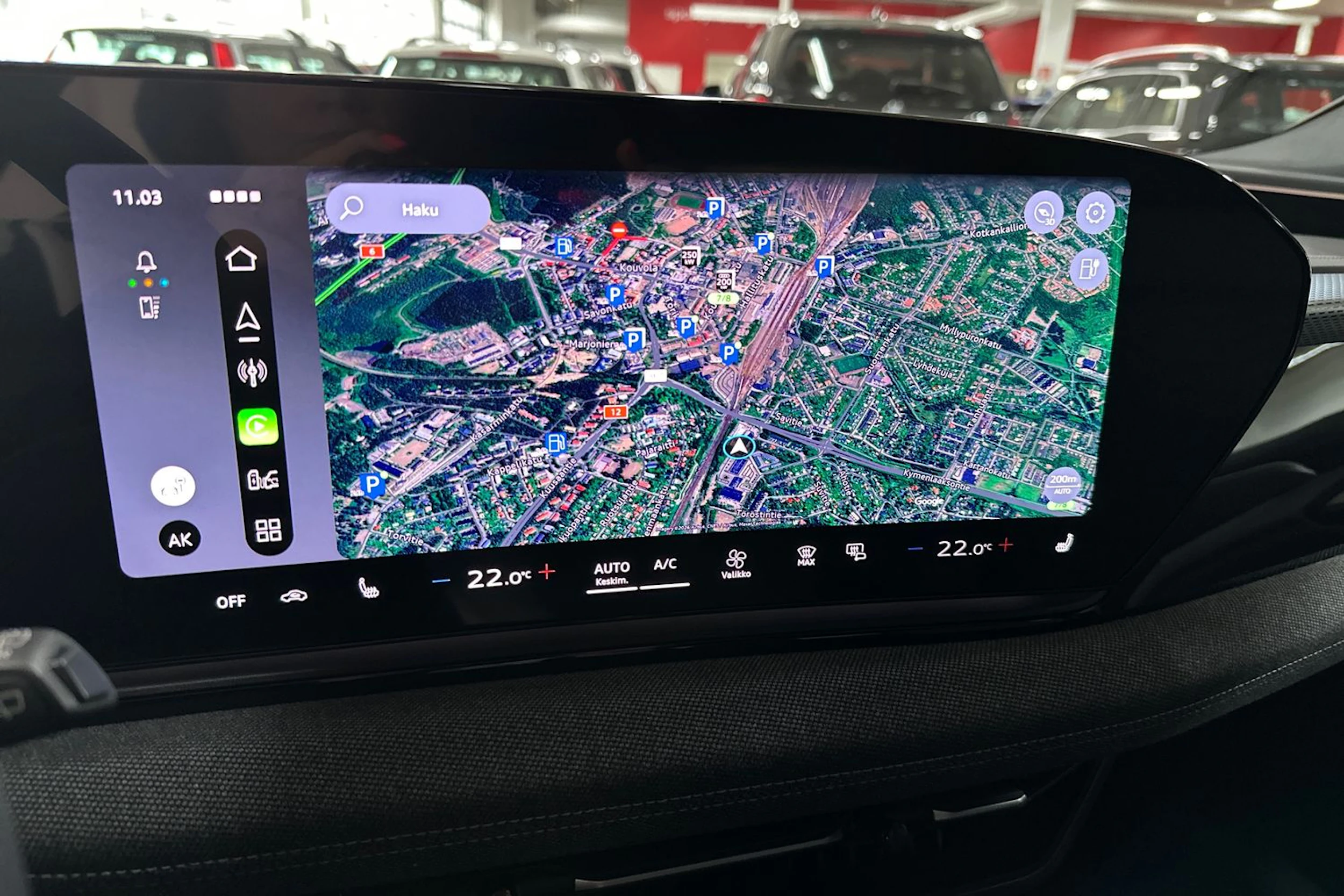 met. sininen Audi A6 e-tron 2026 kuva 23.