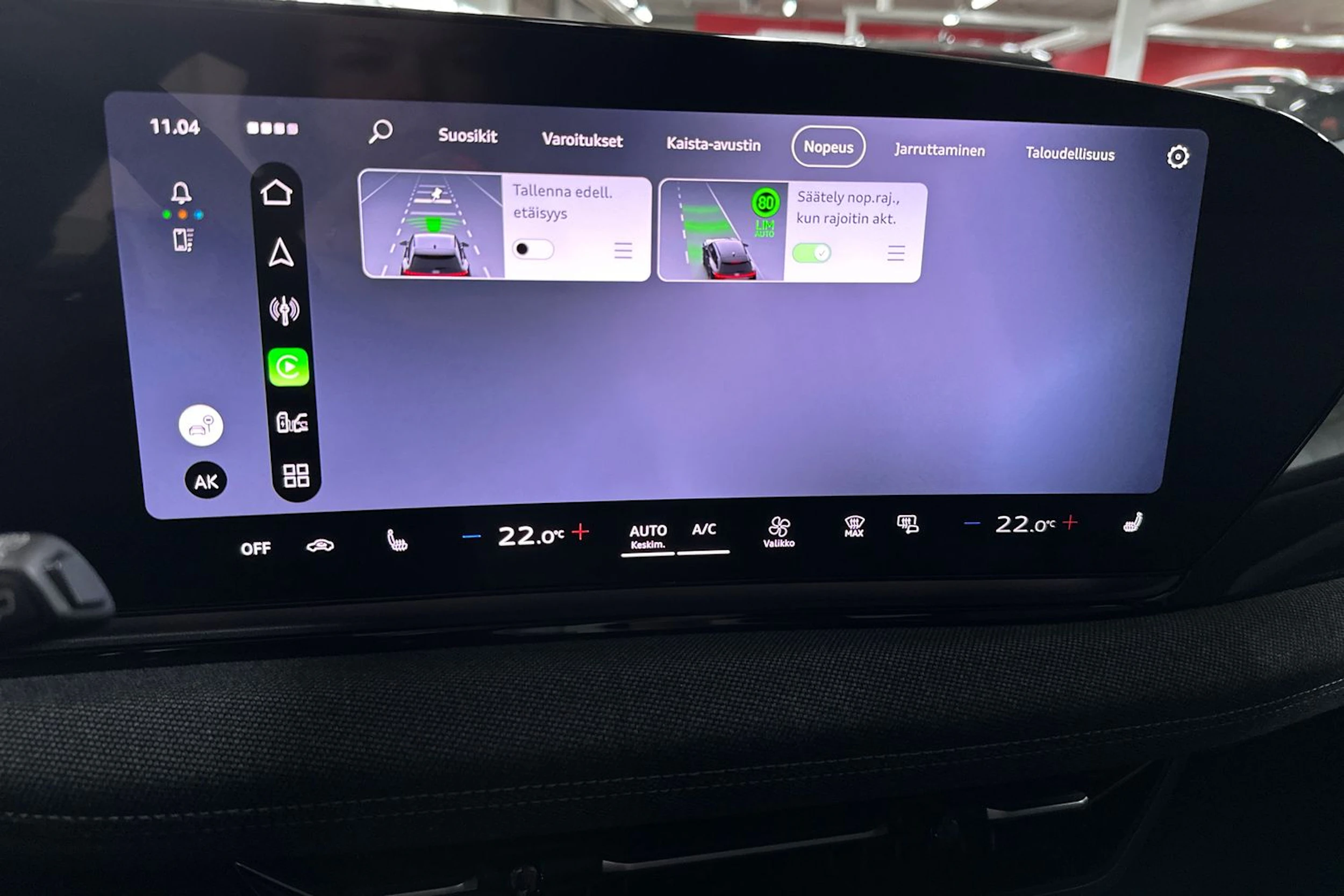 met. sininen Audi A6 e-tron 2026 kuva 28.