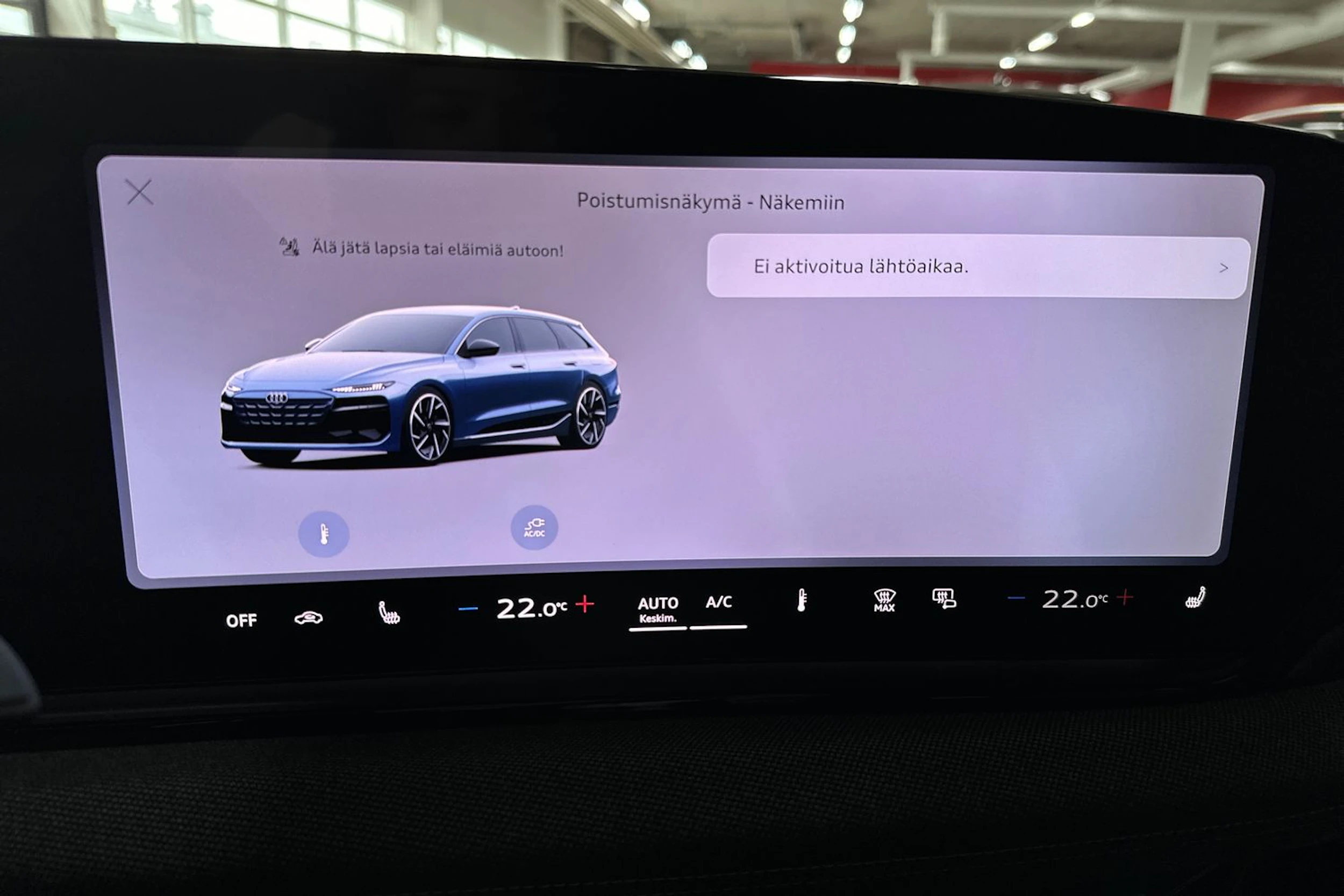 met. sininen Audi A6 e-tron 2026 kuva 32.