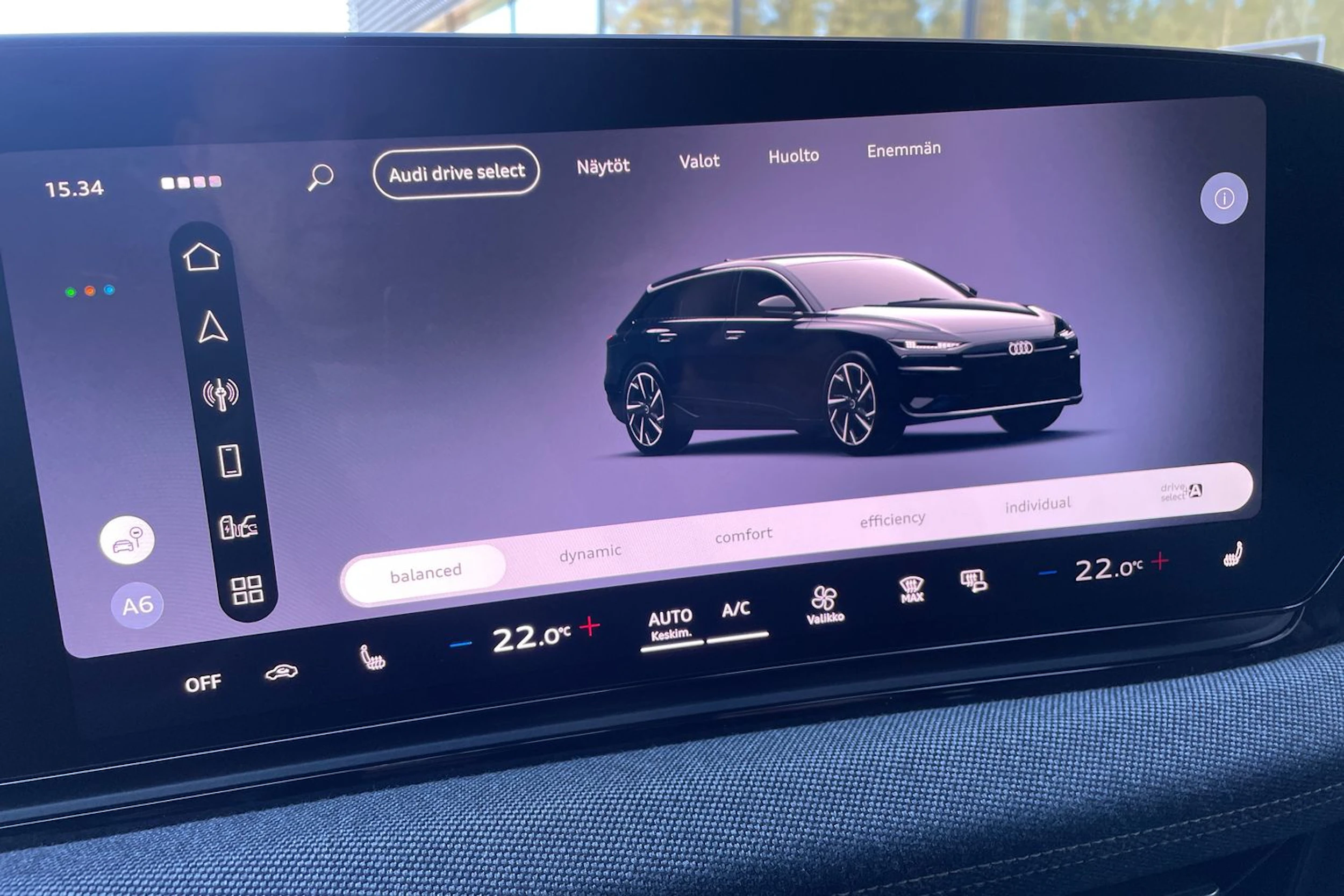 musta Audi A6 e-tron 2026 kuva 25.