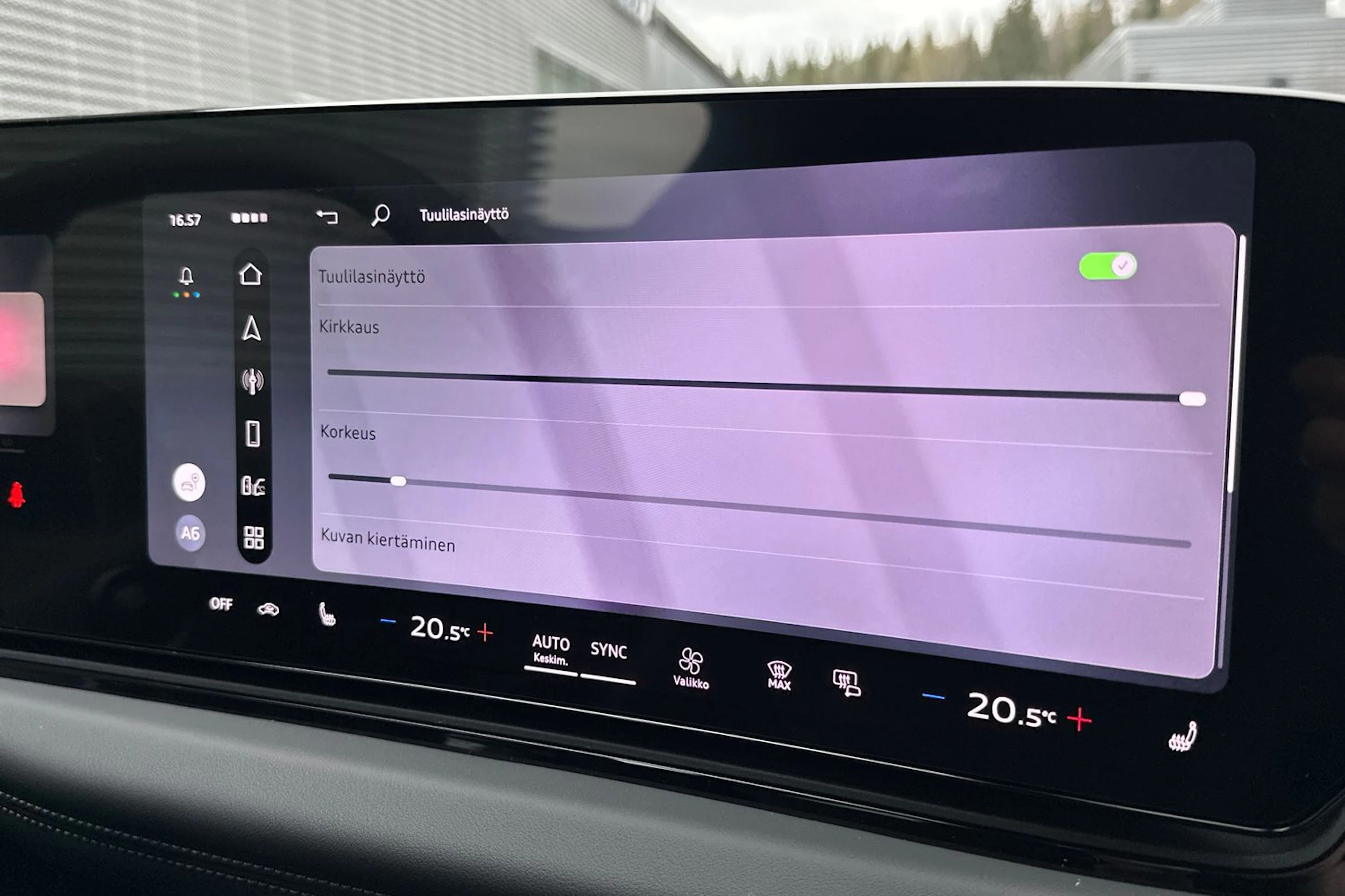 met. ruskea (beige) Audi A6 e-tron 2026 kuva 19.