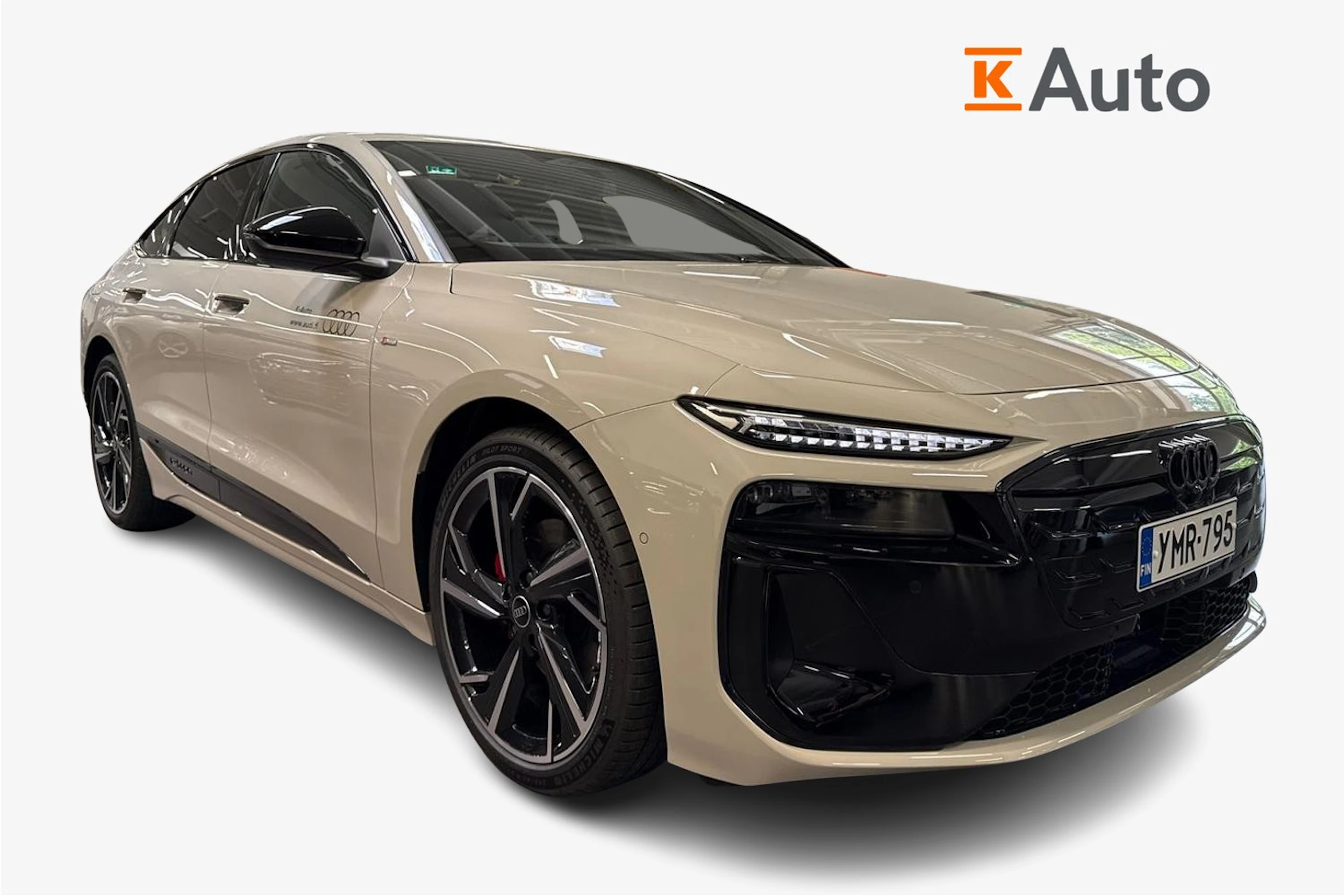 met. ruskea (beige) Audi A6 e-tron 2026 kuva 1.