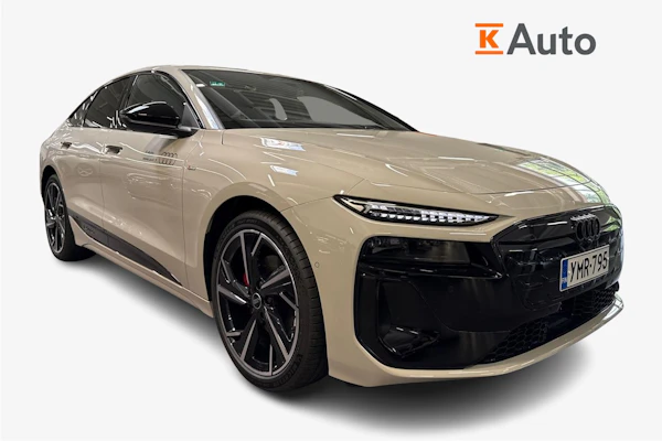 Audi A6 e-tron Sportback | S Line sisusta ja ulkonäkö | Musta Optiikka | Koukku | Kahdet renkaat |