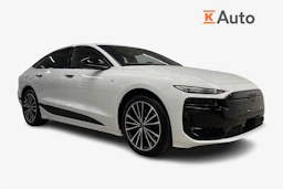 valkoinen Audi A6 e-tron 2026 kuva 1.