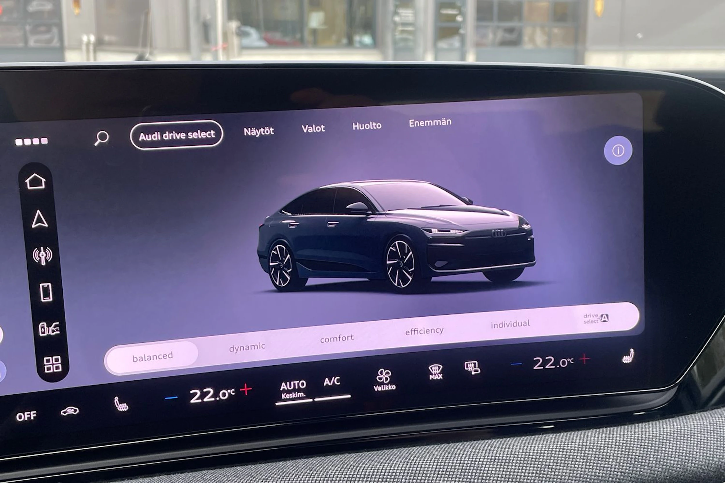 harmaa Audi A6 e-tron 2026 kuva 28.