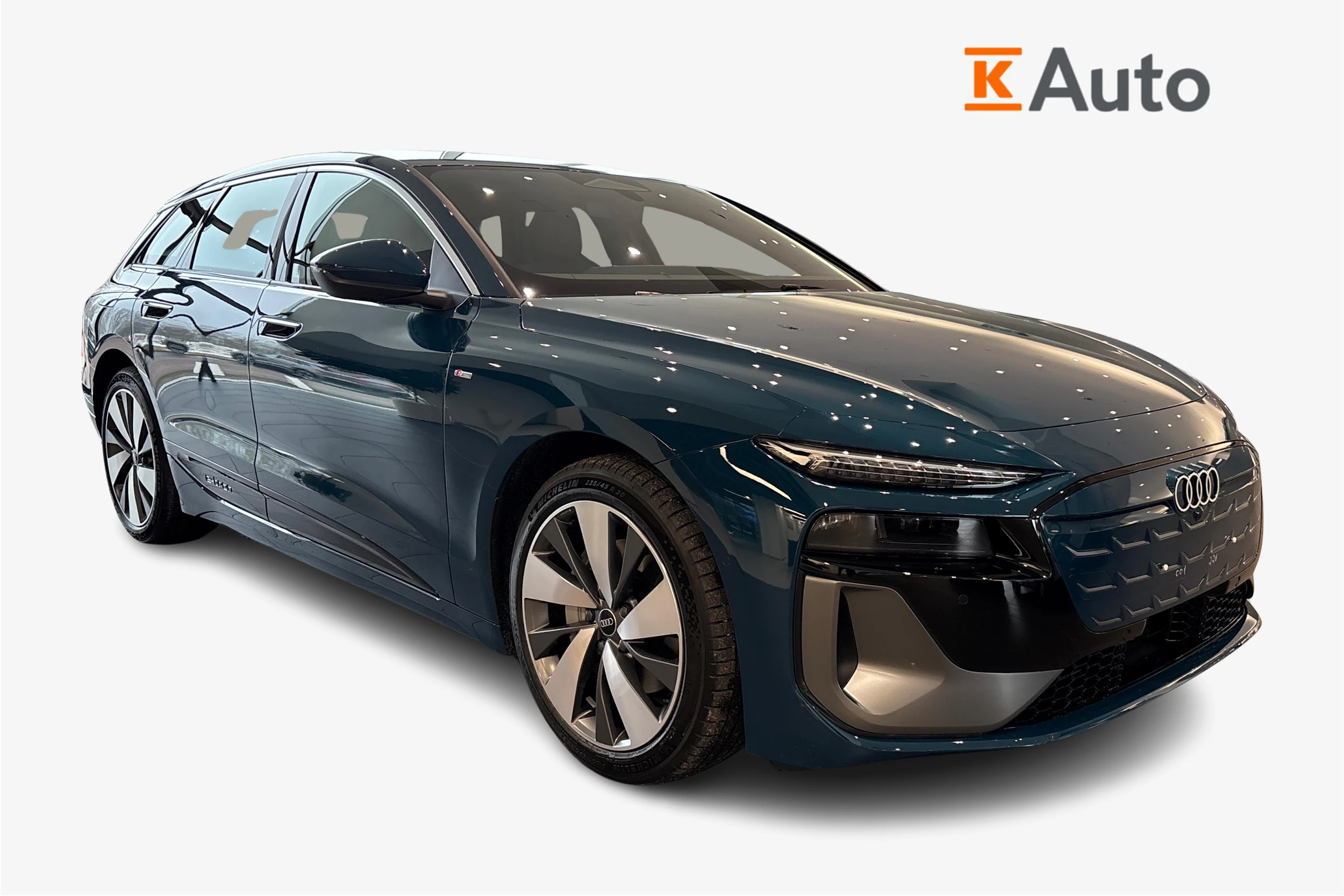 sininen Audi A6 e-tron 2026 kuva 1.
