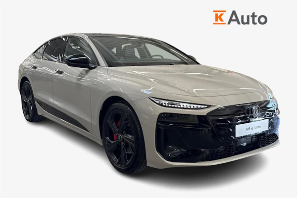 Audi A6 e-tron Sportback quattro S line Plus | Musta Optiikka |Panoraamakatto | koukku | HUD | Bang & Olufsen