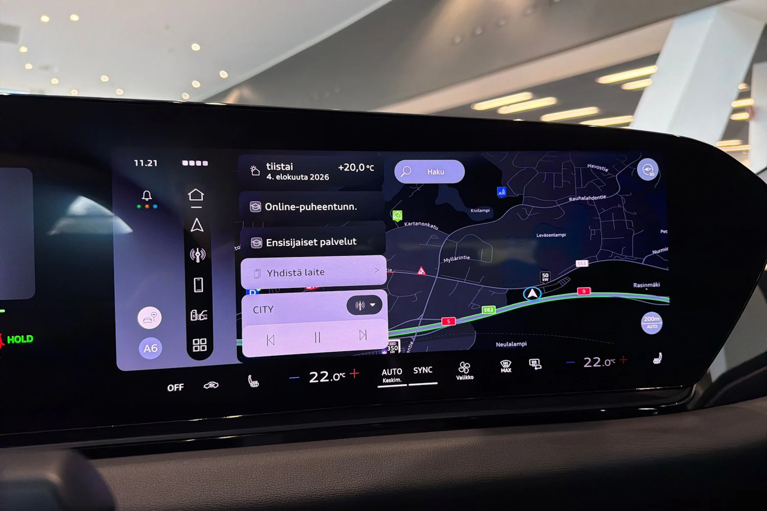 met. musta Audi A6 e-tron 2027 kuva 16.