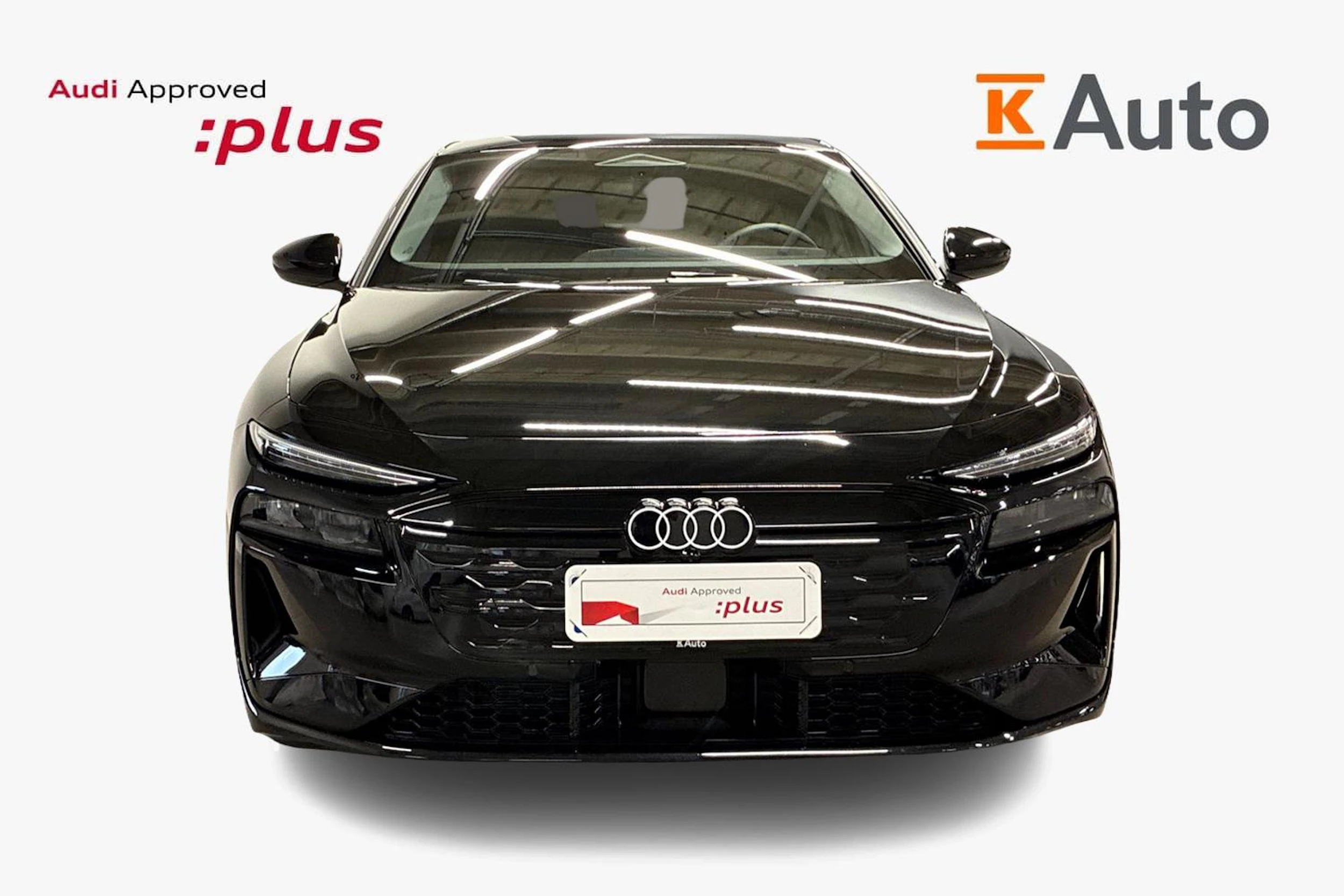 Musta Audi A6 SB e-tron 2025 kuva 4.