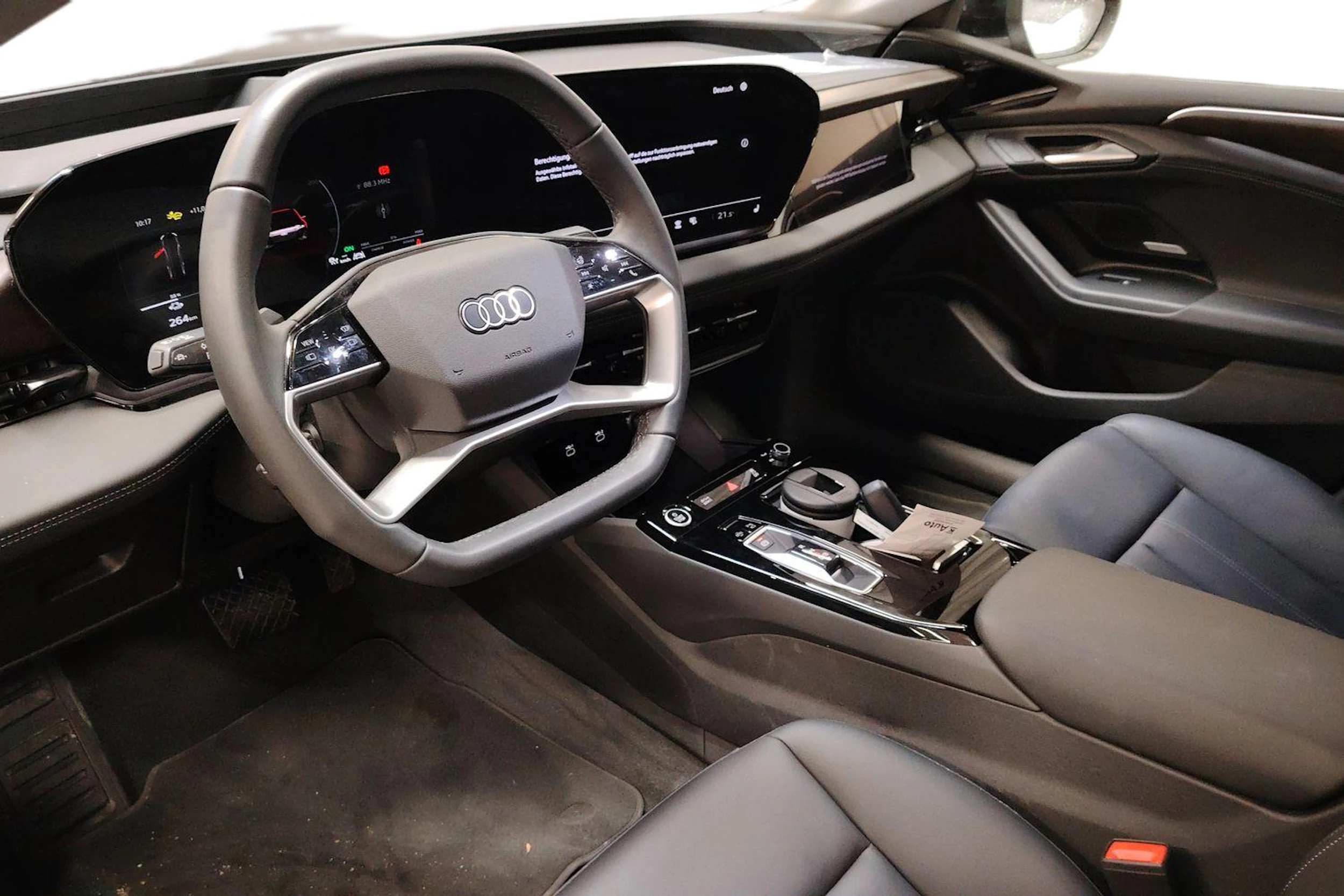 musta Audi A6 e-tron 2025 kuva 3.