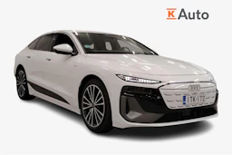 valkoinen Audi A6 e-tron 2025 kuva 1.