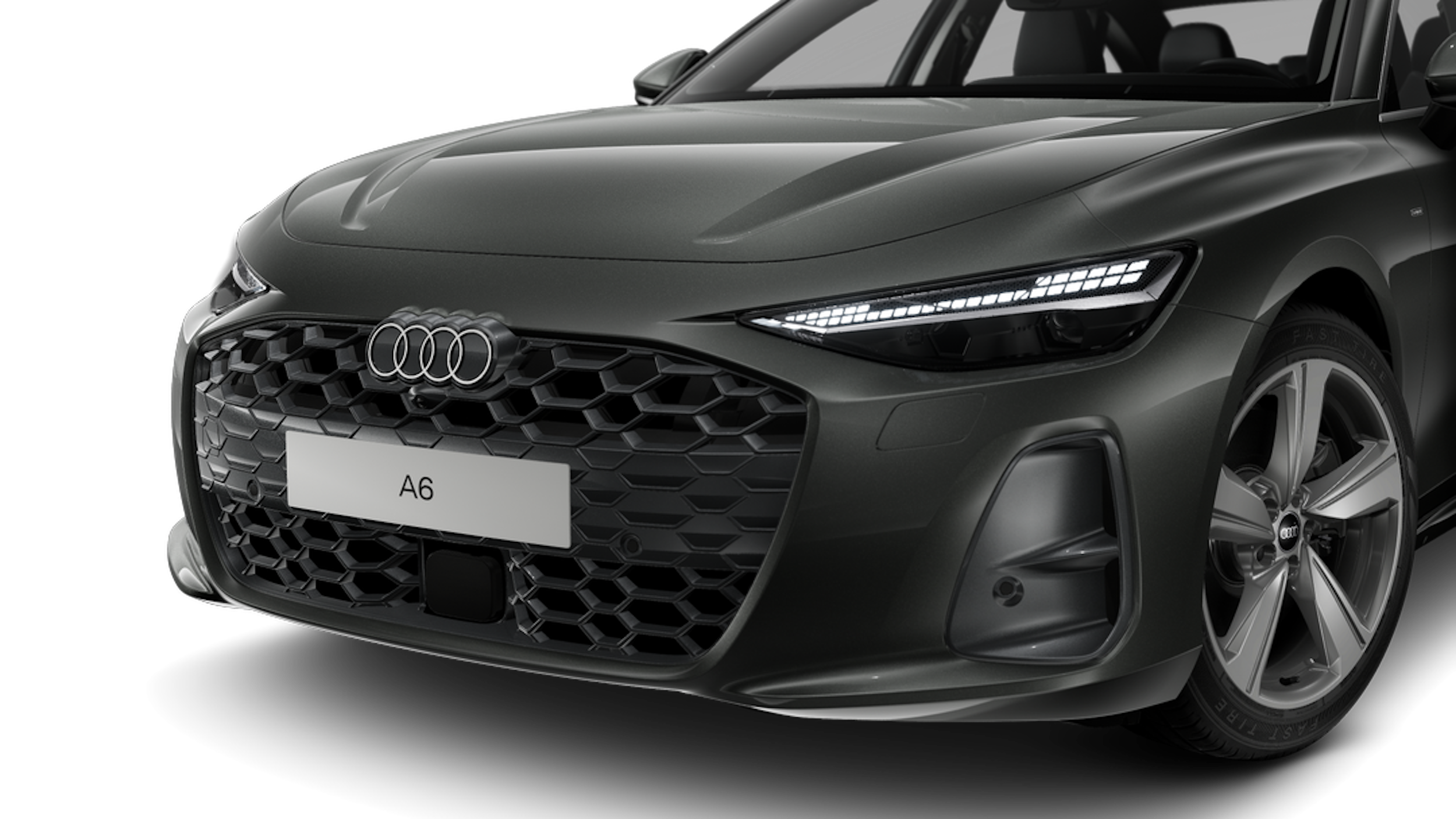 Chronos-harmaa, metalliväri Audi A6 Sedan 2026 kuva 6.