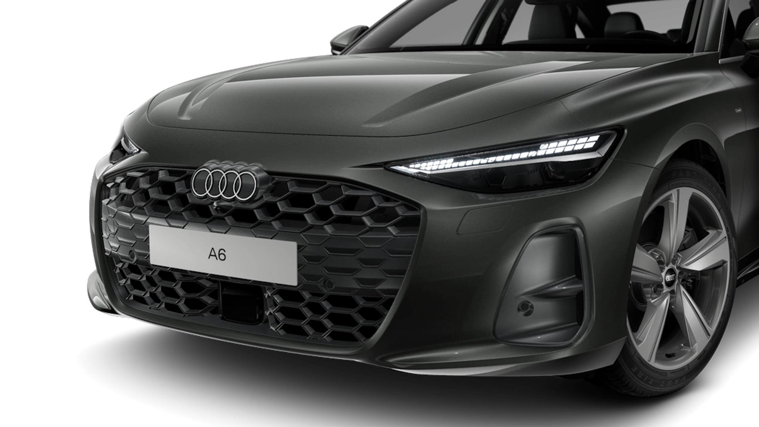 Chronos-harmaa, metalliväri Audi A6 Sedan 2026 kuva 6.