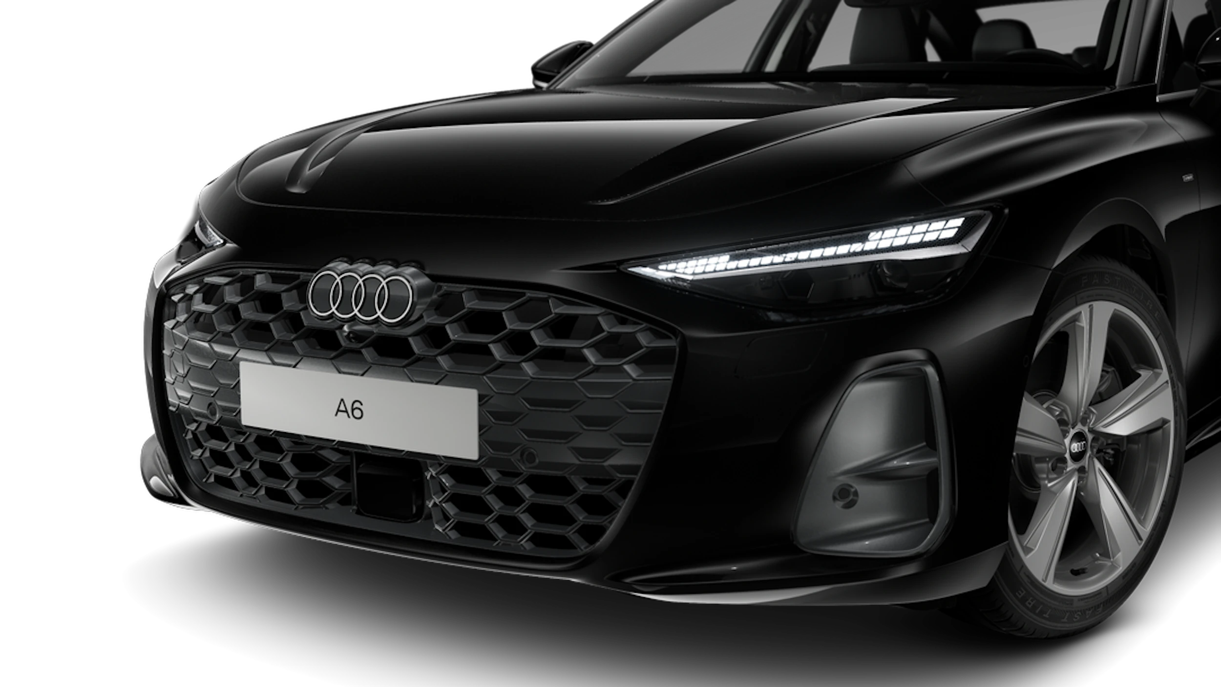 Mythos-musta, metalliväri Audi A6 Sedan 2026 kuva 6.
