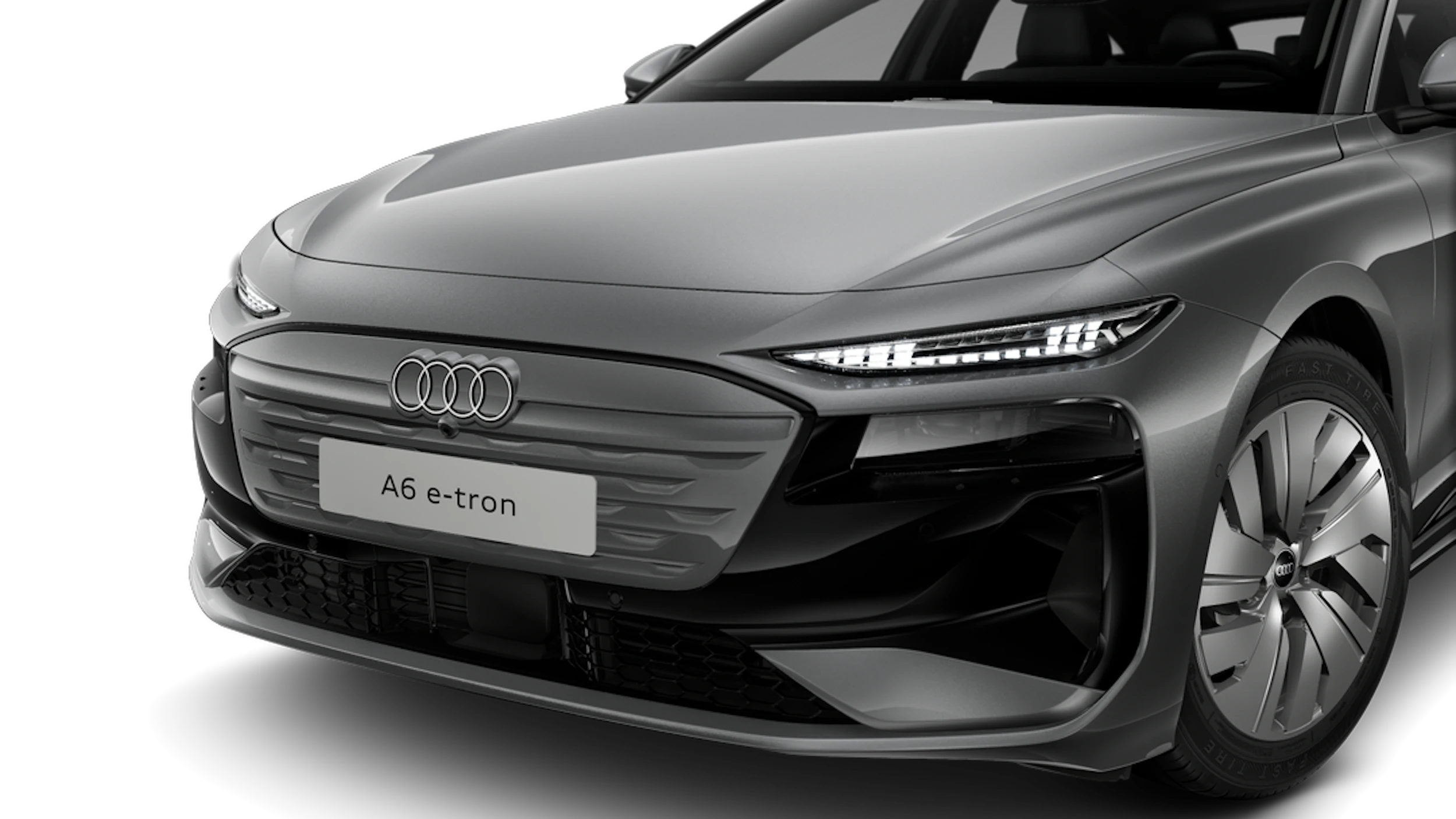 Taifun-harmaa, metalliväri Audi A6 Sportback e-tron 2026 kuva 6.