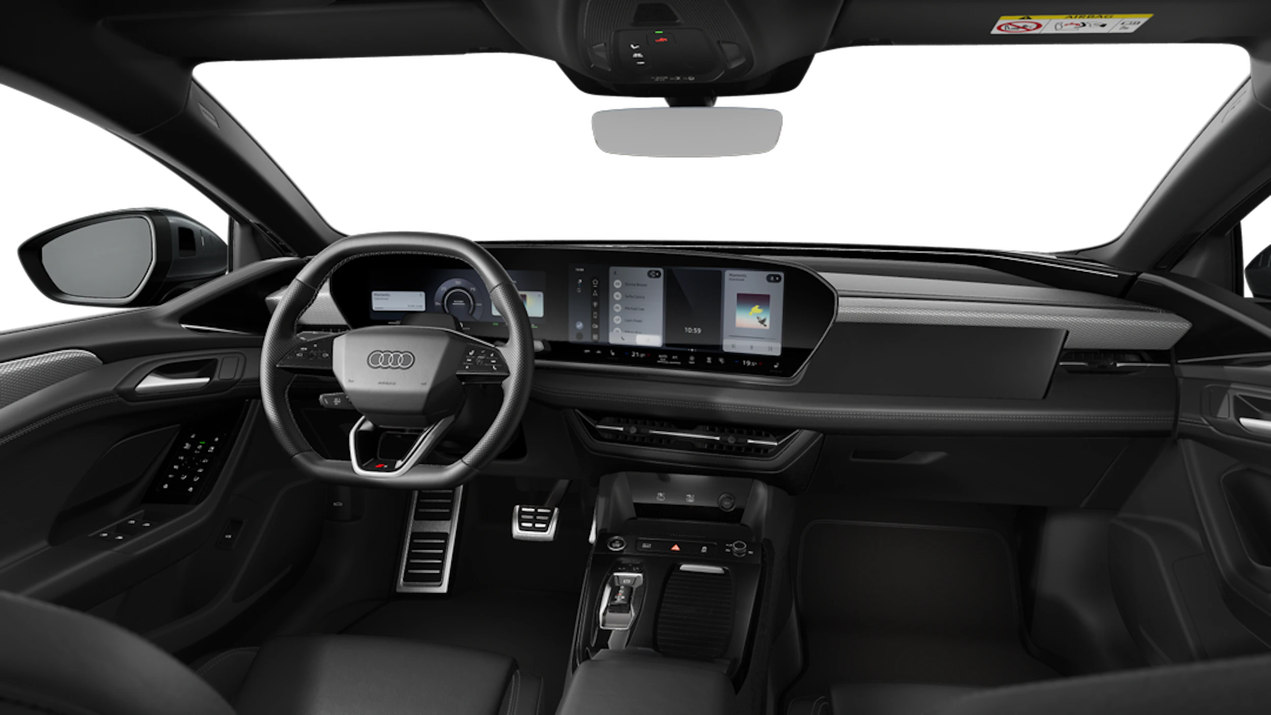 Daytona-harmaa, helmiäisväri Audi A6 Sportback e-tron 2026 kuva 7.