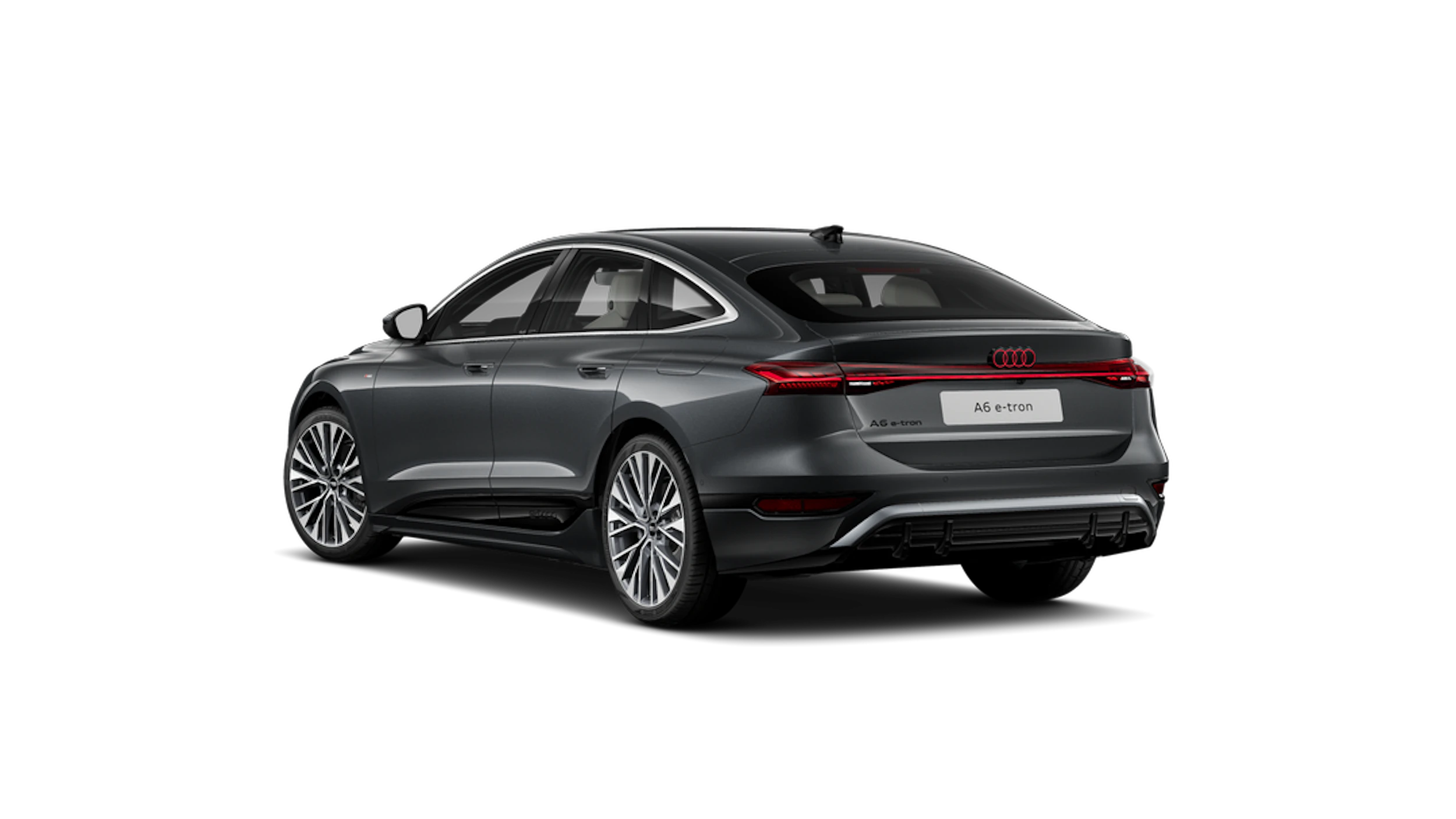 Daytona-harmaa, helmiäisväri Audi A6 Sportback e-tron 2026 kuva 4.