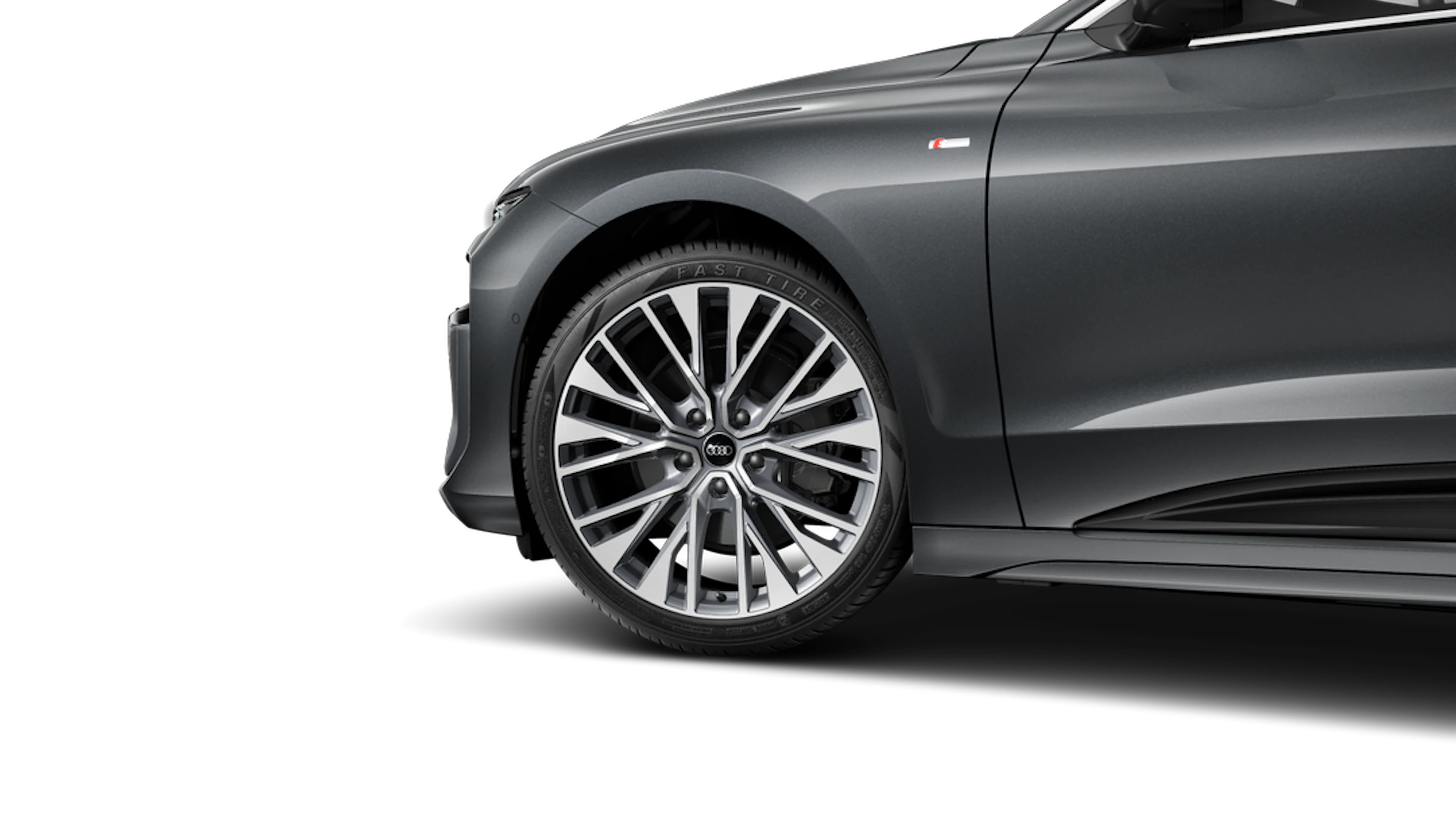 Daytona-harmaa, helmiäisväri Audi A6 Sportback e-tron 2026 kuva 11.
