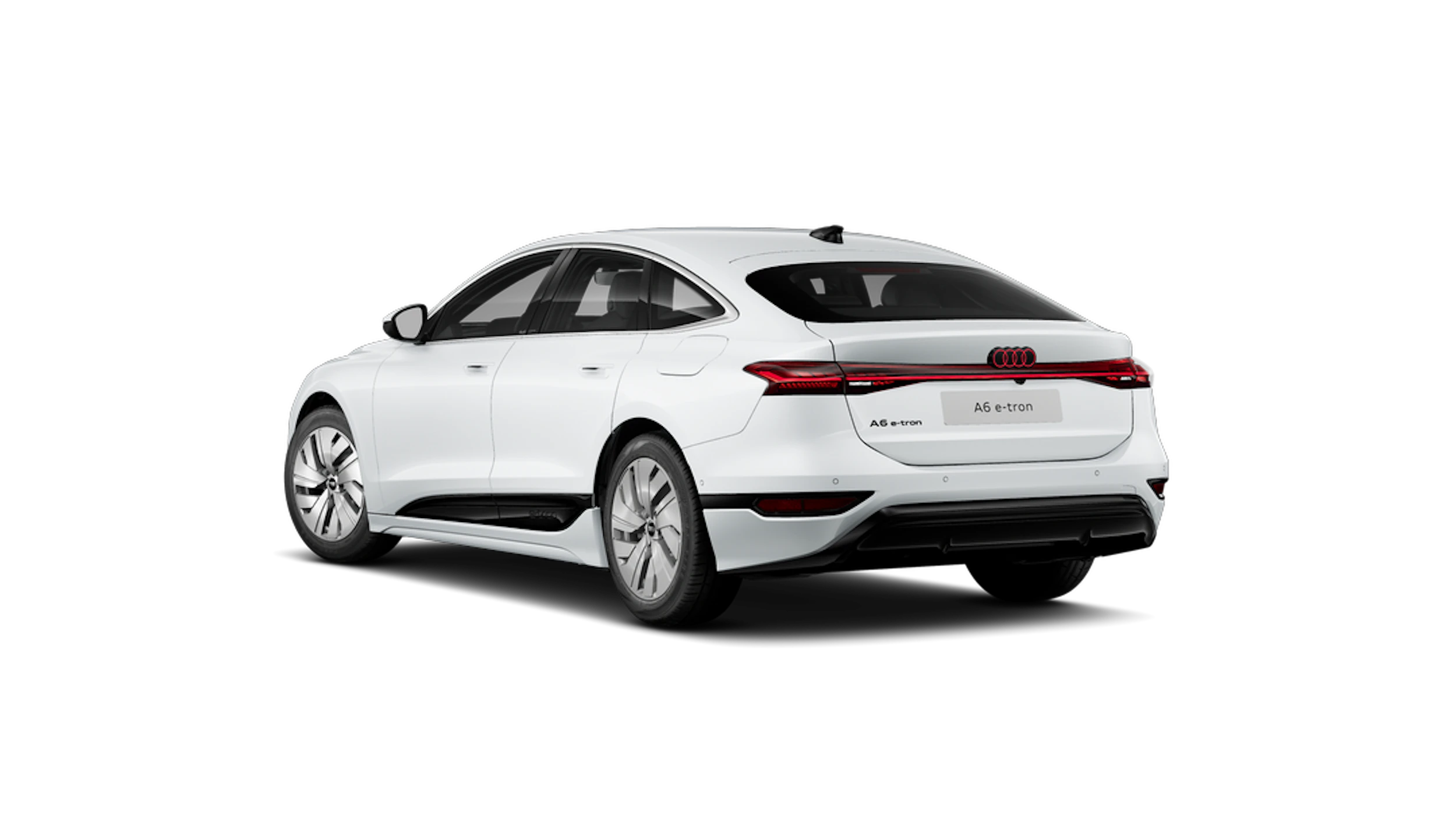 Jäätikönvalkoinen, metalliväri Audi A6 Sportback e-tron 2026 kuva 4.