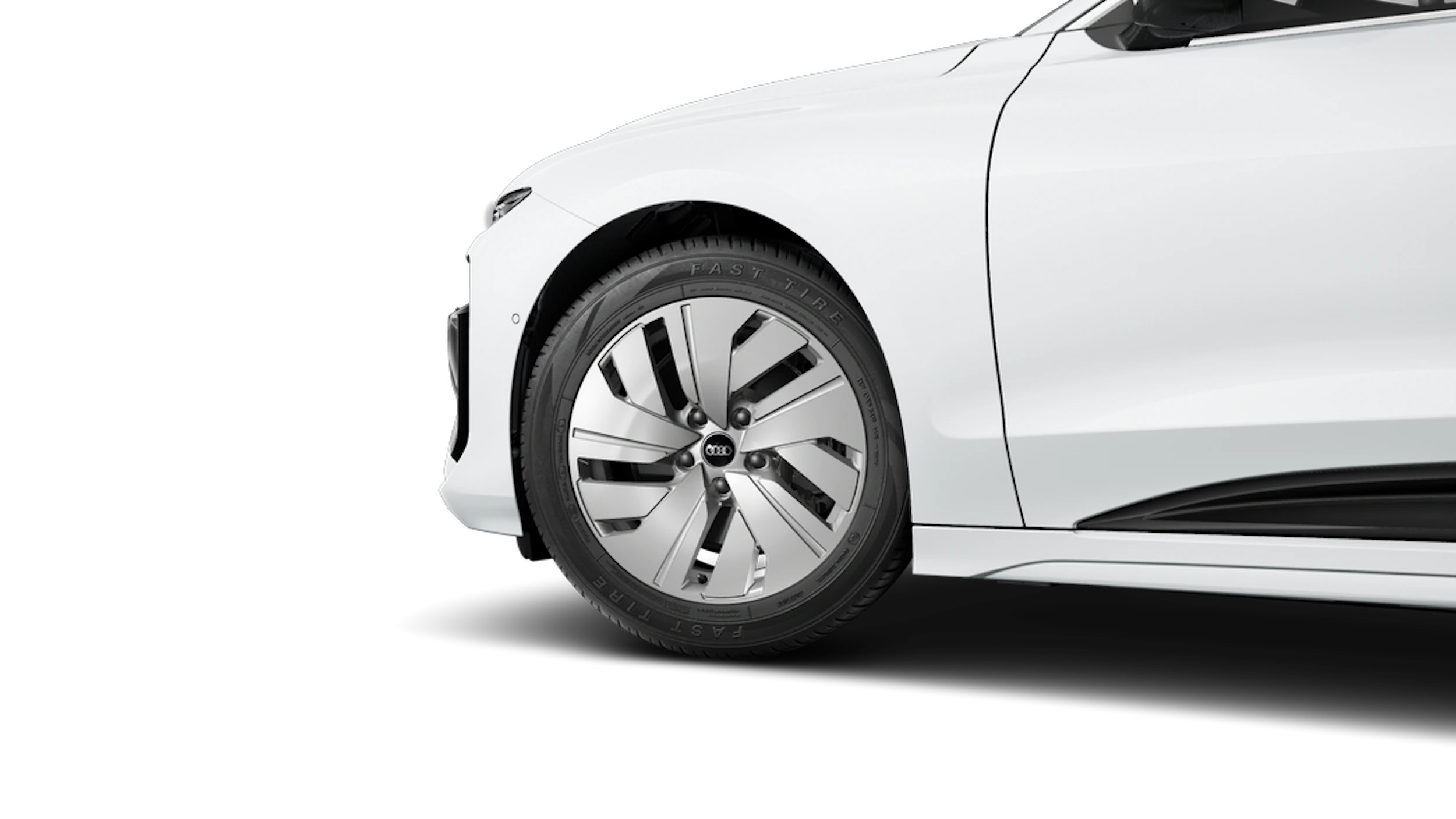 Jäätikönvalkoinen, metalliväri Audi A6 Sportback e-tron 2026 kuva 10.