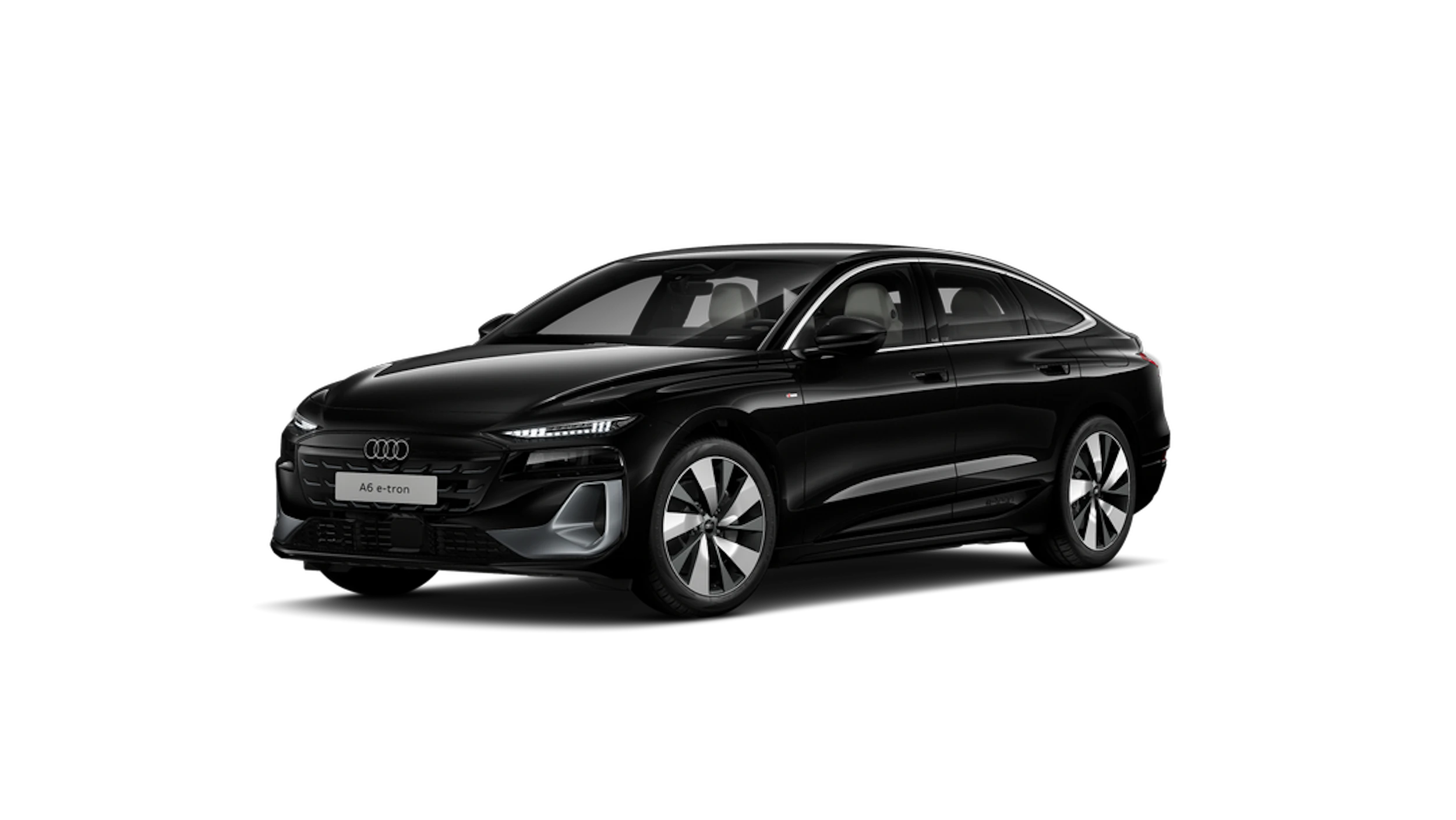 Mythos-musta, metalliväri Audi A6 Sportback e-tron 2026 kuva 1.