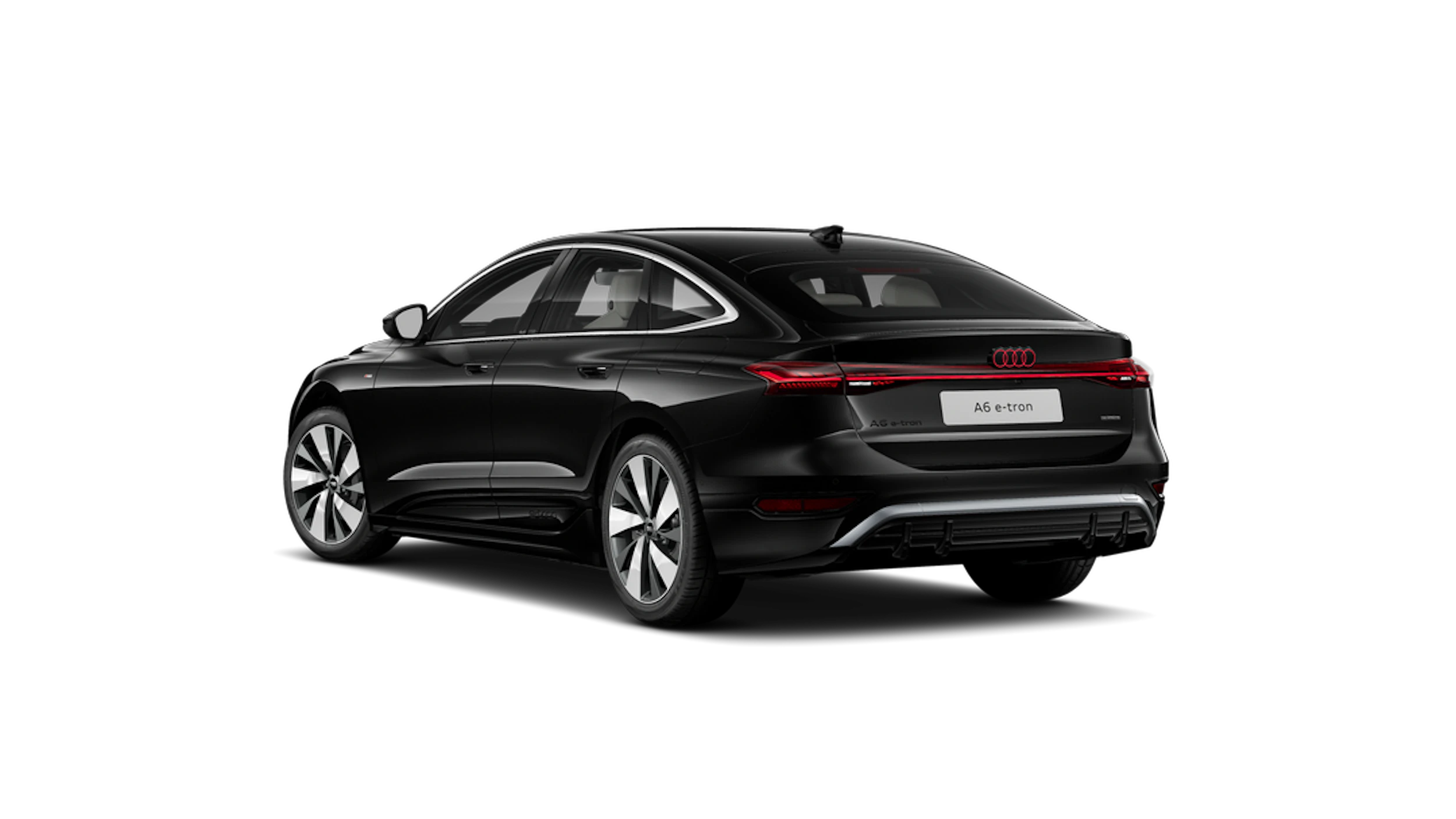 Mythos-musta, metalliväri Audi A6 Sportback e-tron 2026 kuva 4.