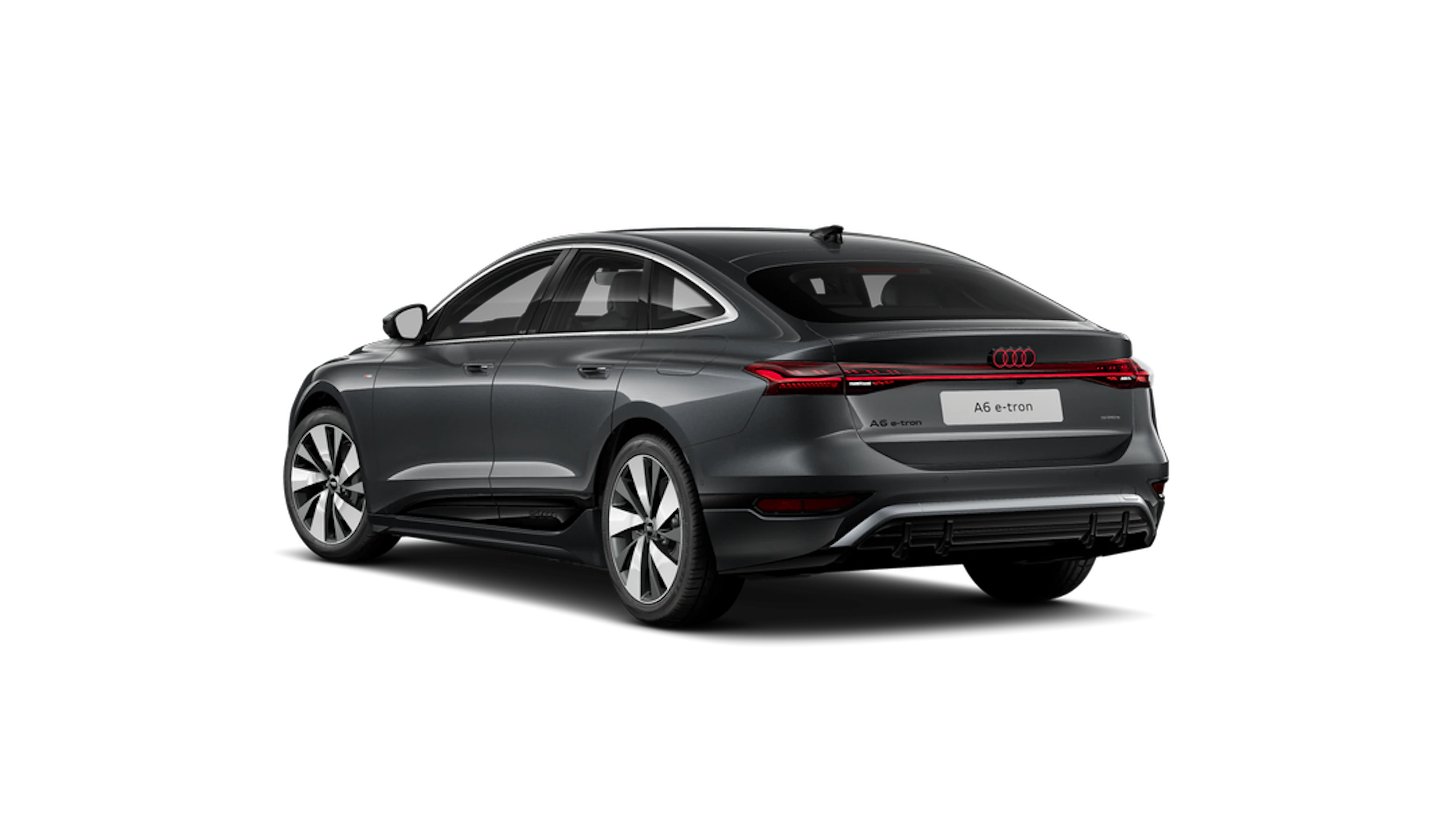 Daytona-harmaa, helmiäisväri Audi A6 Sportback e-tron 2027 kuva 4.
