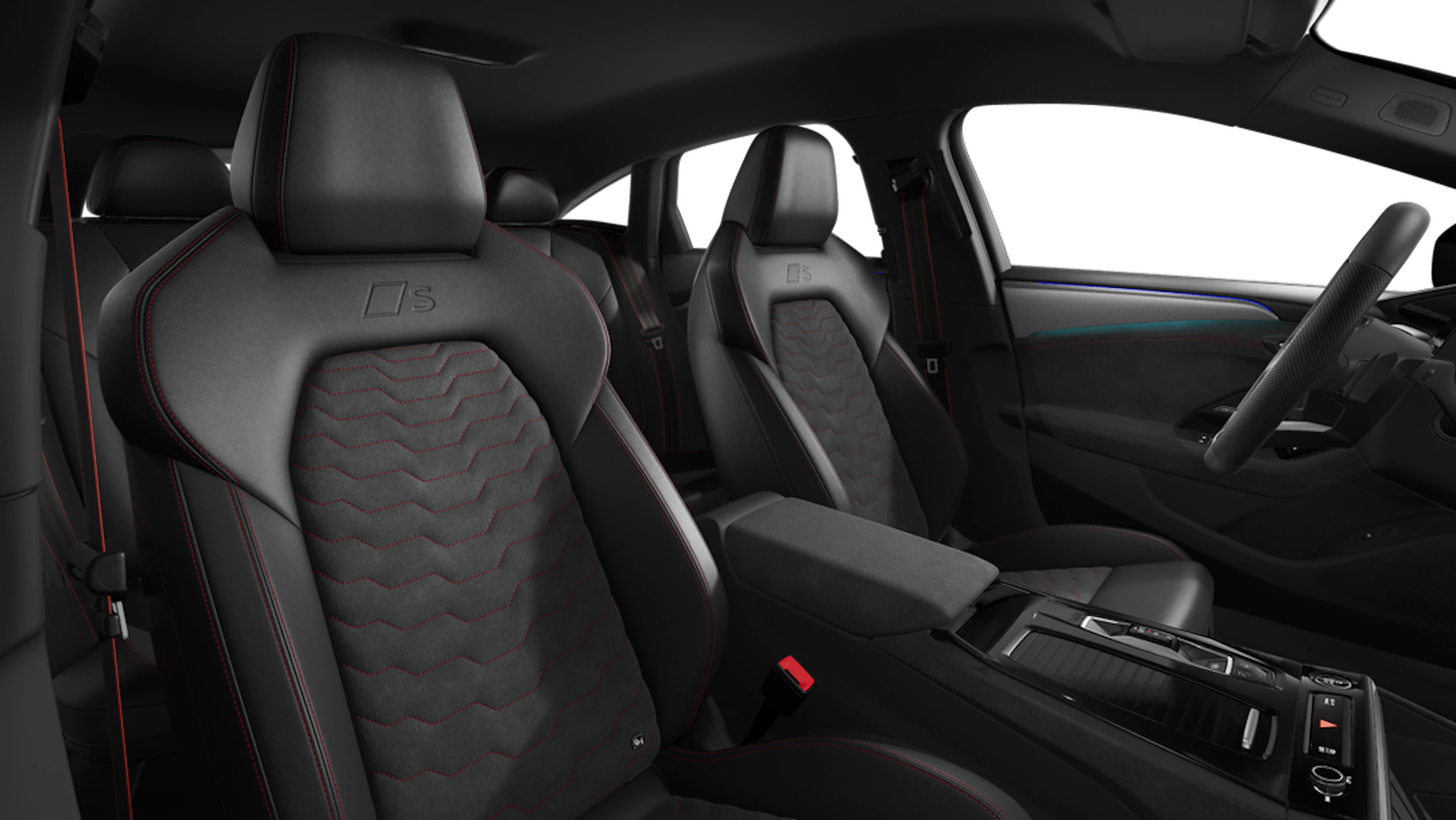 Daytona-harmaa, helmiäisväri Audi A6 Sportback e-tron 2027 kuva 8.