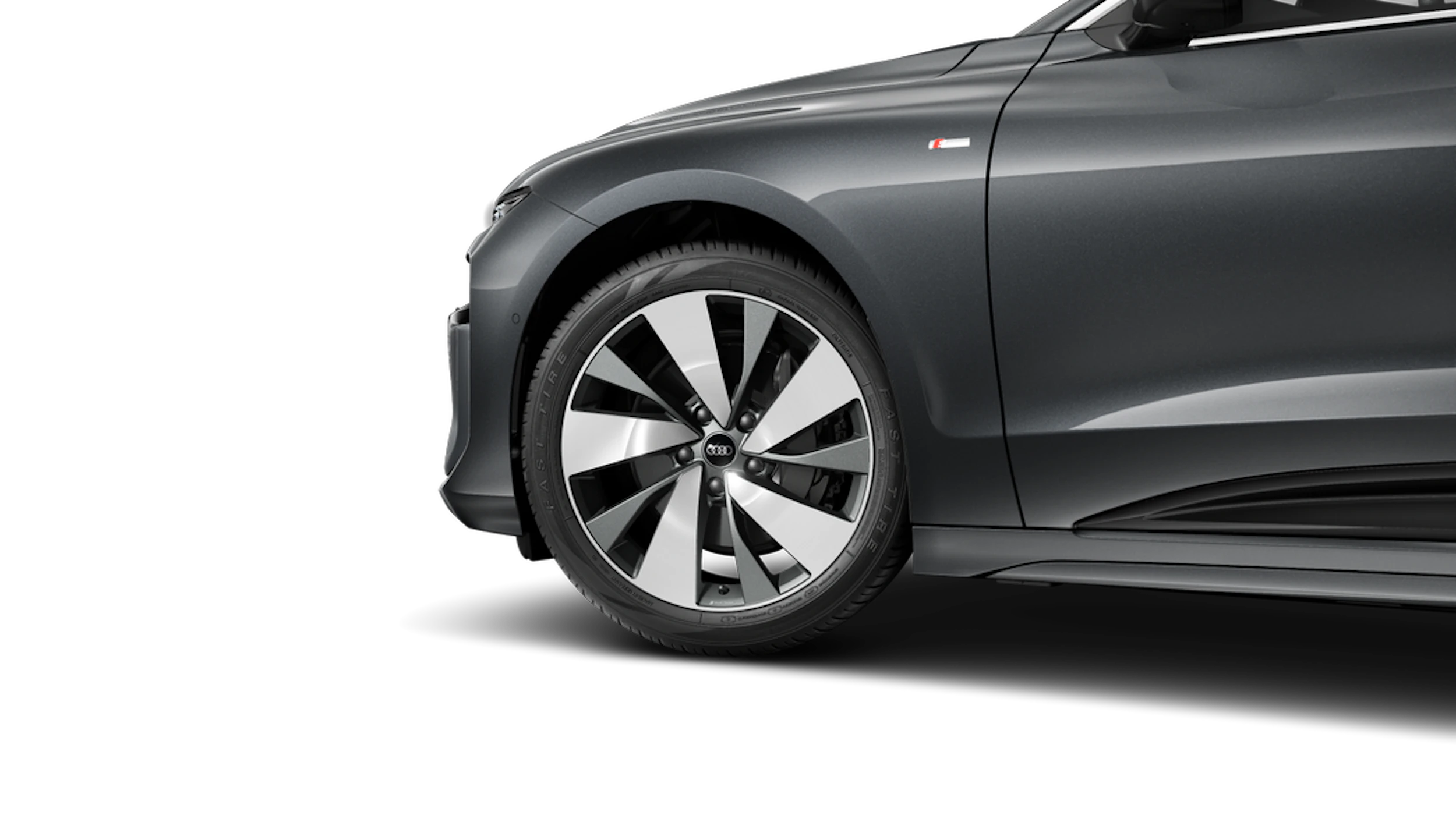 Daytona-harmaa, helmiäisväri Audi A6 Sportback e-tron 2027 kuva 11.