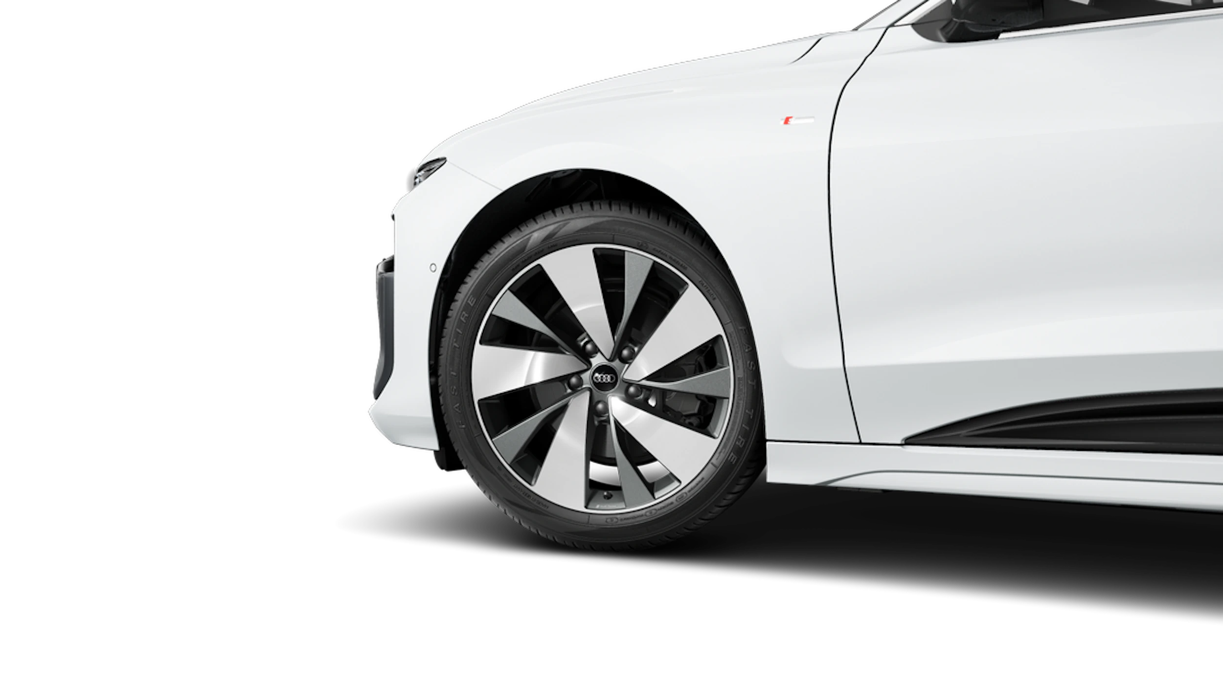 Jäätikönvalkoinen, metalliväri Audi A6 Sportback e-tron 2027 kuva 11.